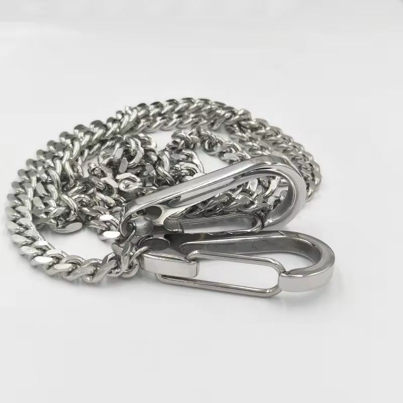 Jewelry 80cm Cuban link Waist Pants Keychain Size ONE SIZE - 1 Thumbnail