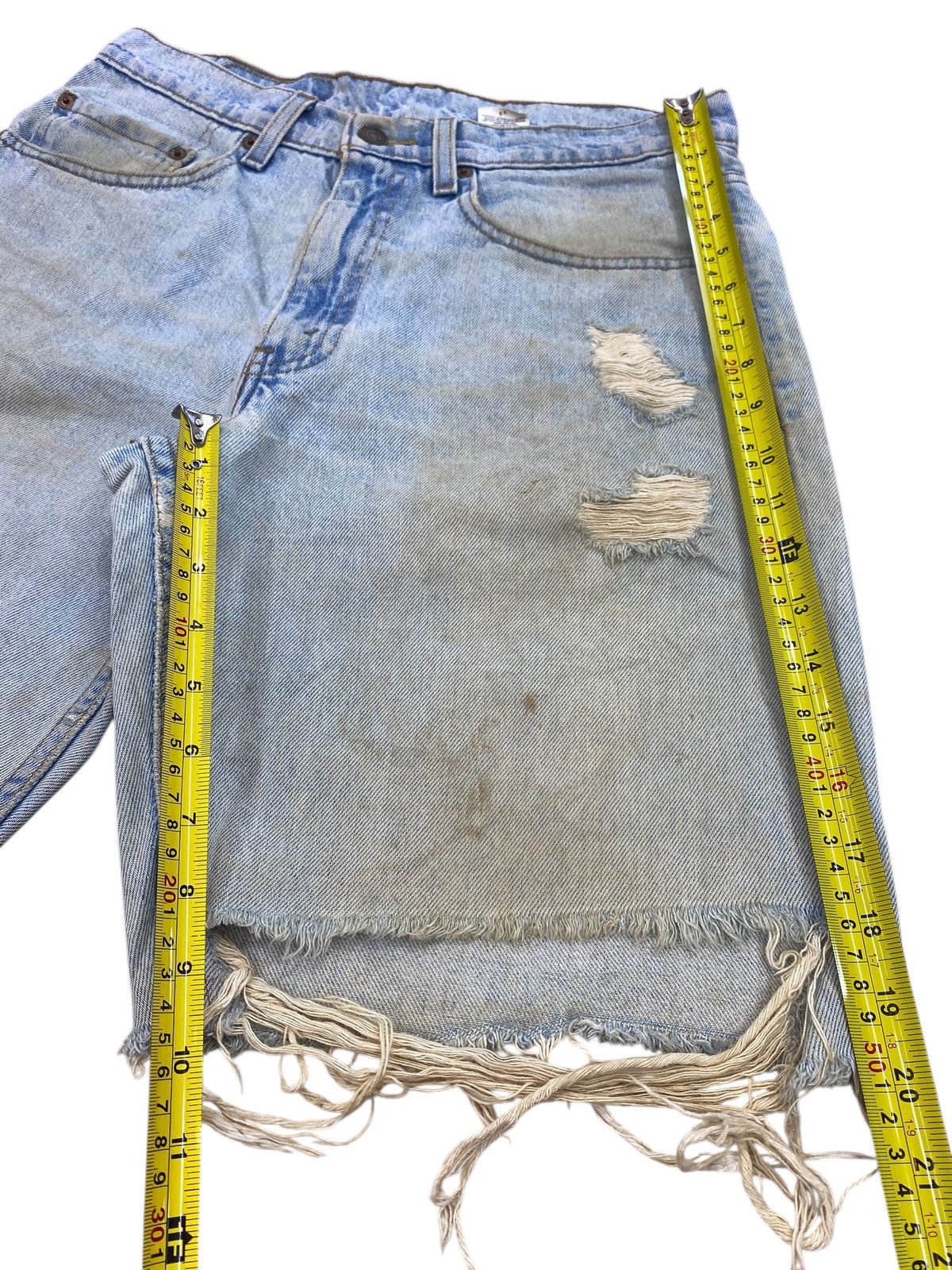 Levi's Levi’s Vintage Mud Wash Distressed Style Cut Off Jeans Size US 30 / EU 46 - 9 Thumbnail