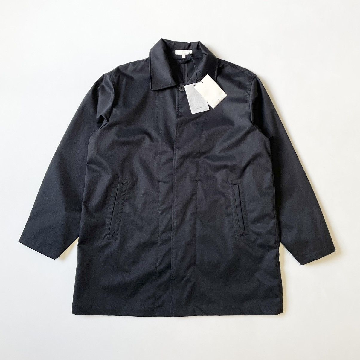 Mfpen Black Cotton Boxy ‘Carless’ Mac Jacket Size US M / EU 48-50 / 2 - 1 Thumbnail