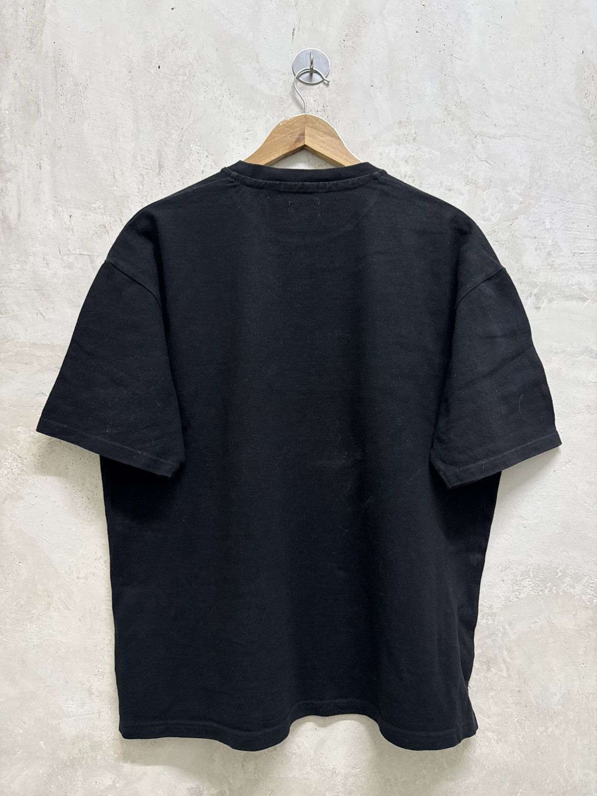 Number (N)ine Number Nine Oversized Plain Black Tee Size US XL / EU 56 / 4 - 3 Thumbnail