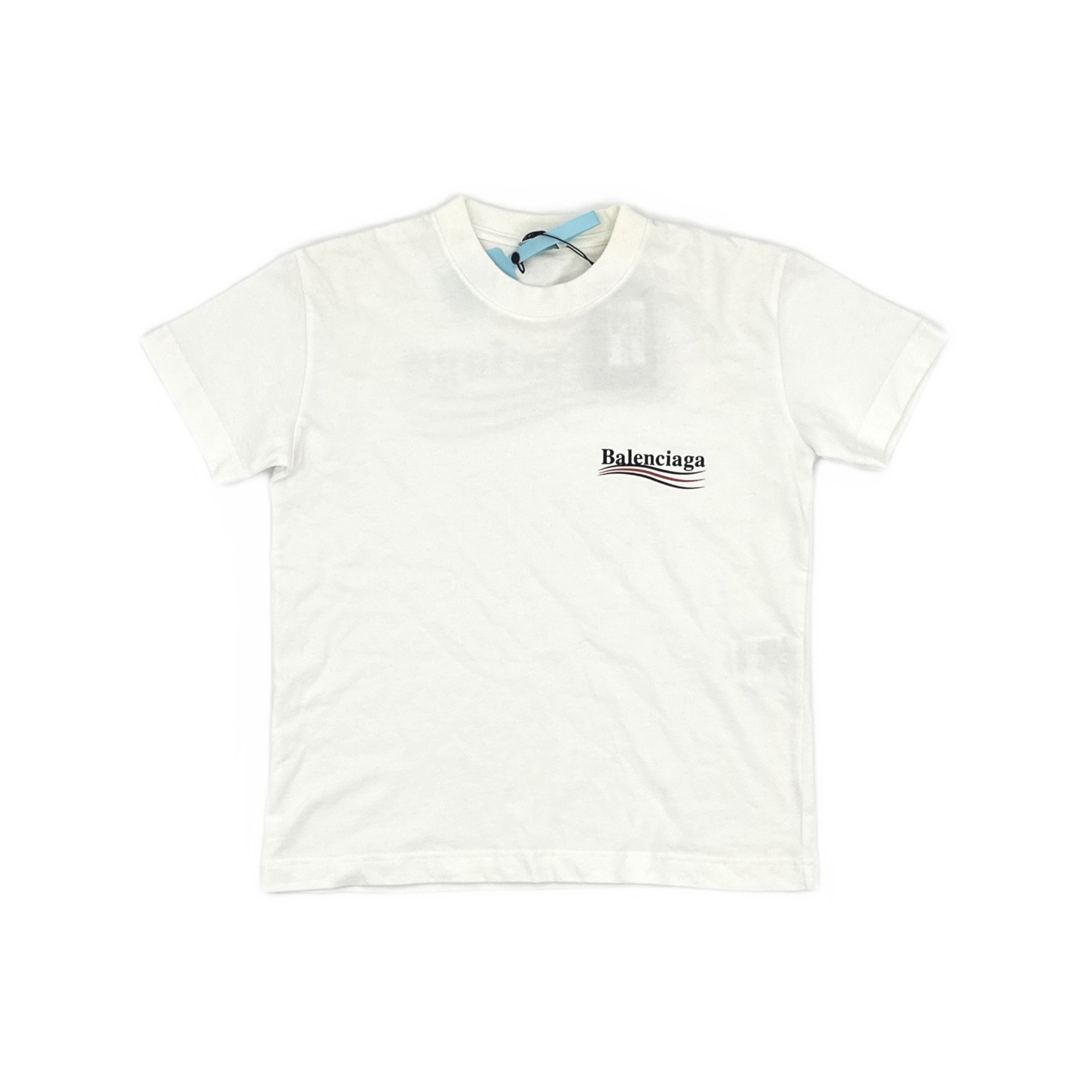 Balenciaga Balenciaga Wave Logo T-Shirt Size S Size S / US 4 / IT 40 - 1 Thumbnail