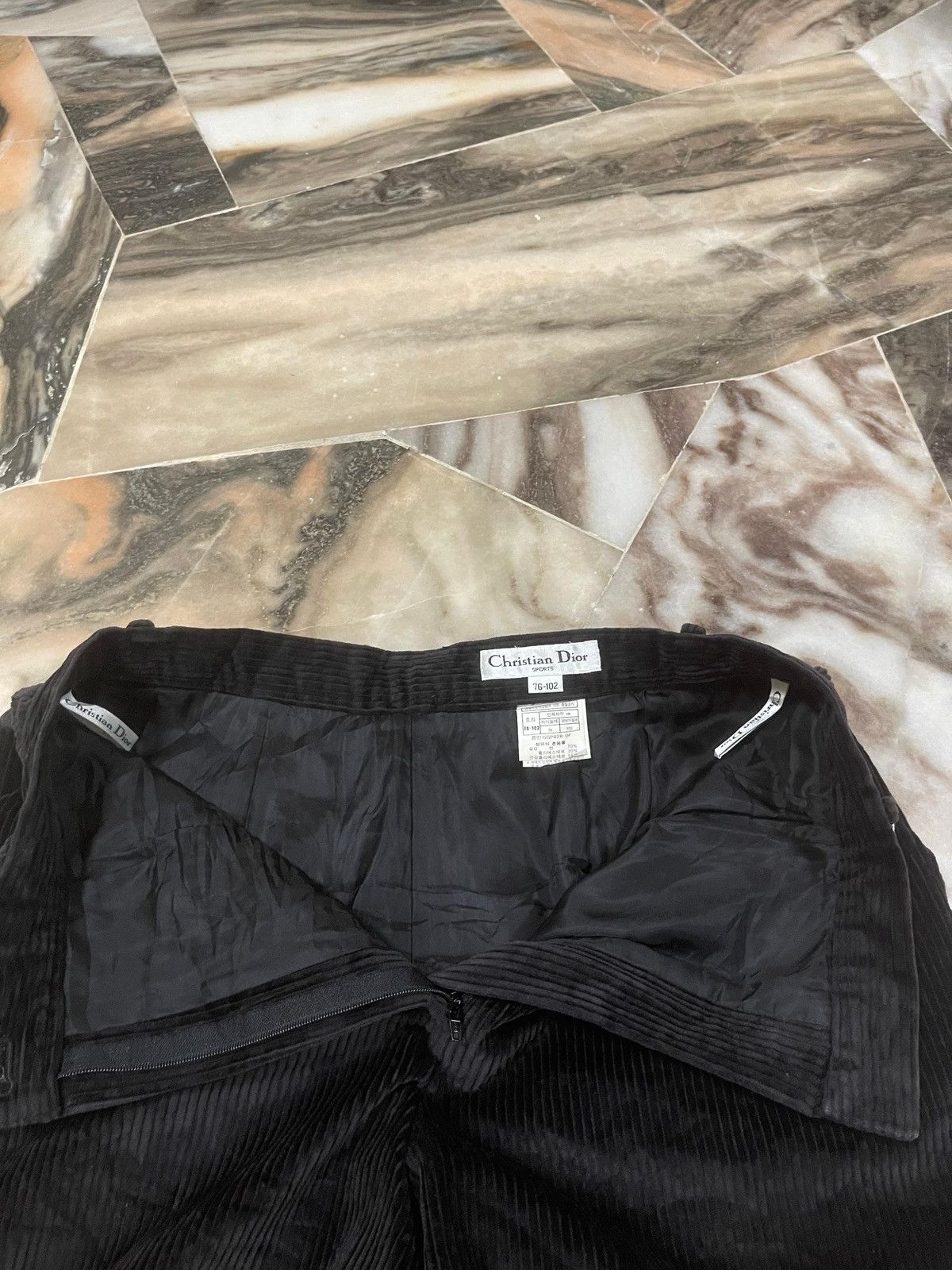Christian Dior Monsieur Christian Dior Corduroy Short Pants Size 29" - 12 Thumbnail