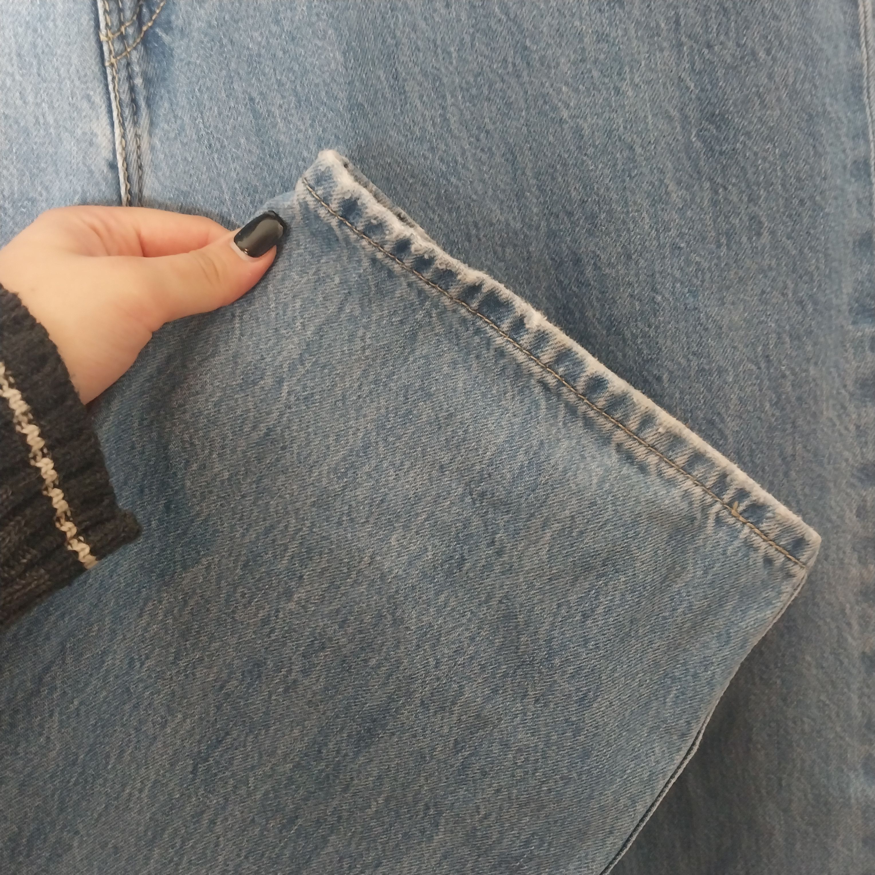 Levi's Low pro straight jeans Size 33" - 7 Thumbnail