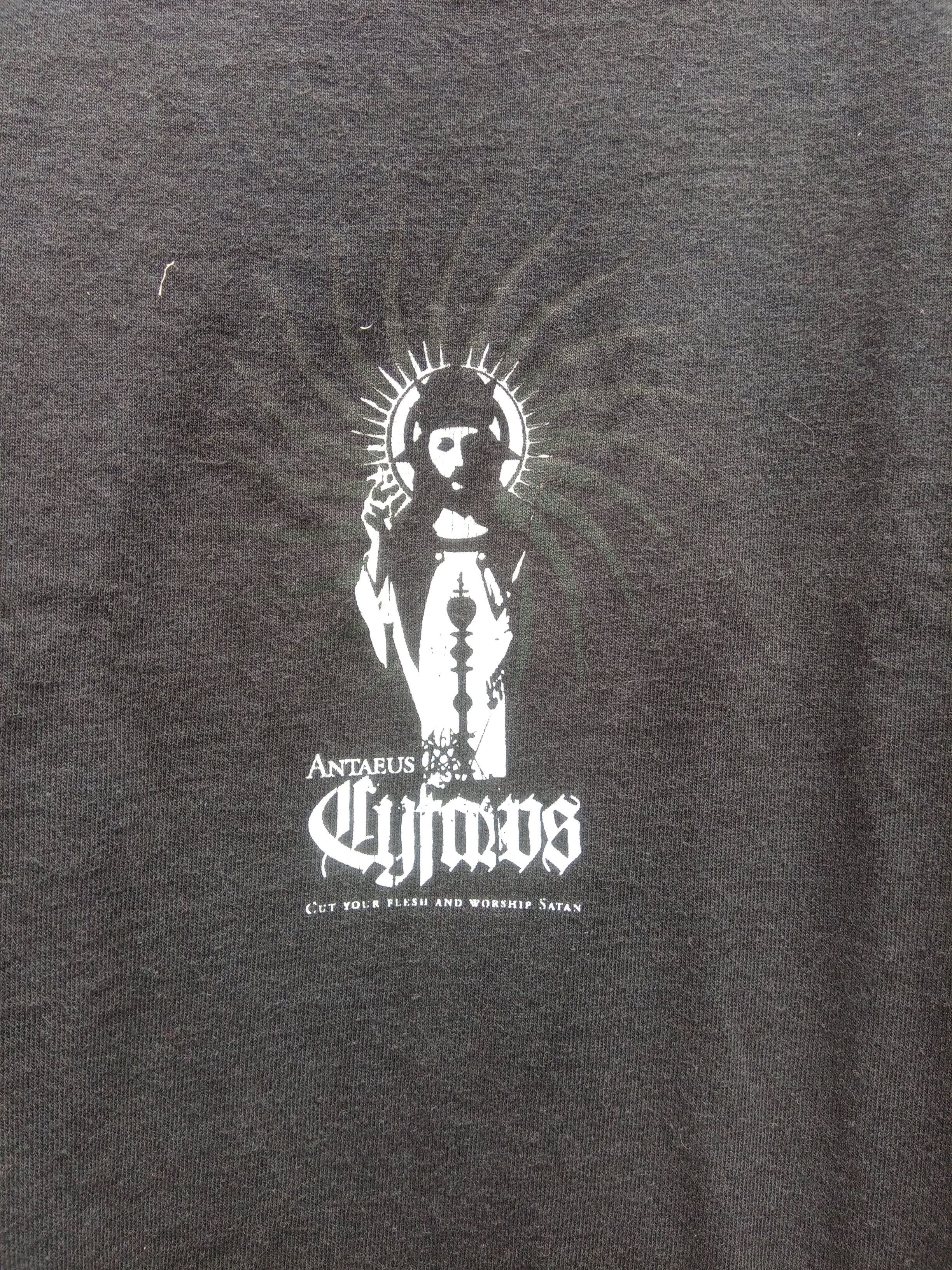 Band Tees × Vintage Vintage '00 ANTAEUS cut your flesh and worship satan Size US L / EU 52-54 / 3 - 2 Thumbnail