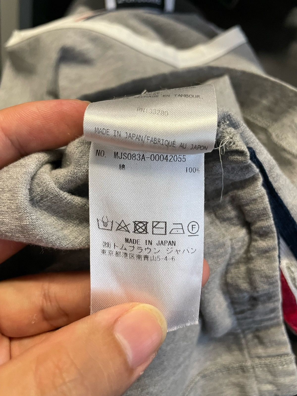 Thom Browne Thom Browne Logo Patch Short-Sleeves Tee Size US M / EU 48-50 / 2 - 12 Thumbnail