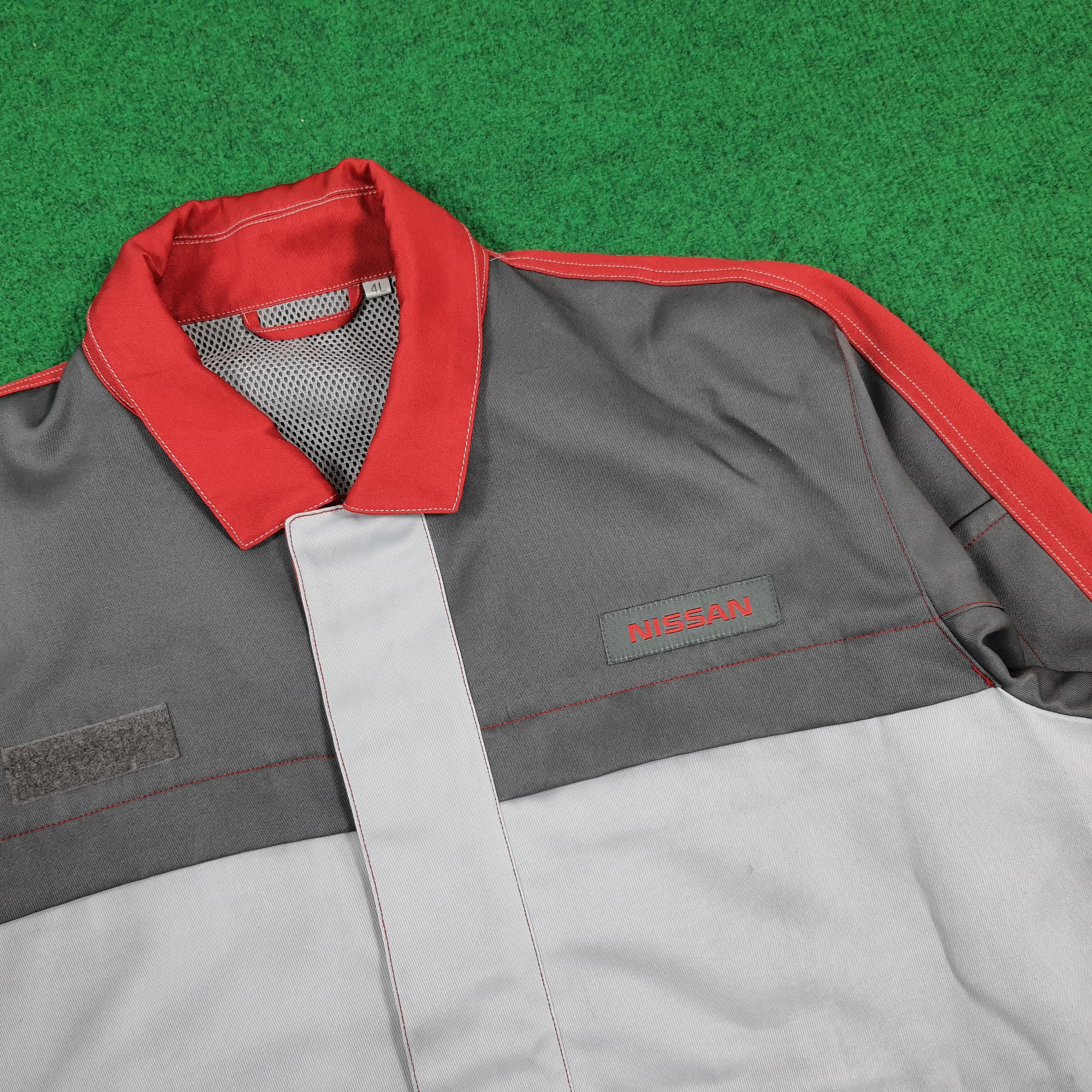 Japanese Brand Vintage NISSAN Japan Racing Motorsports Jacket C296N30 Size US XL / EU 56 / 4 - 4 Thumbnail