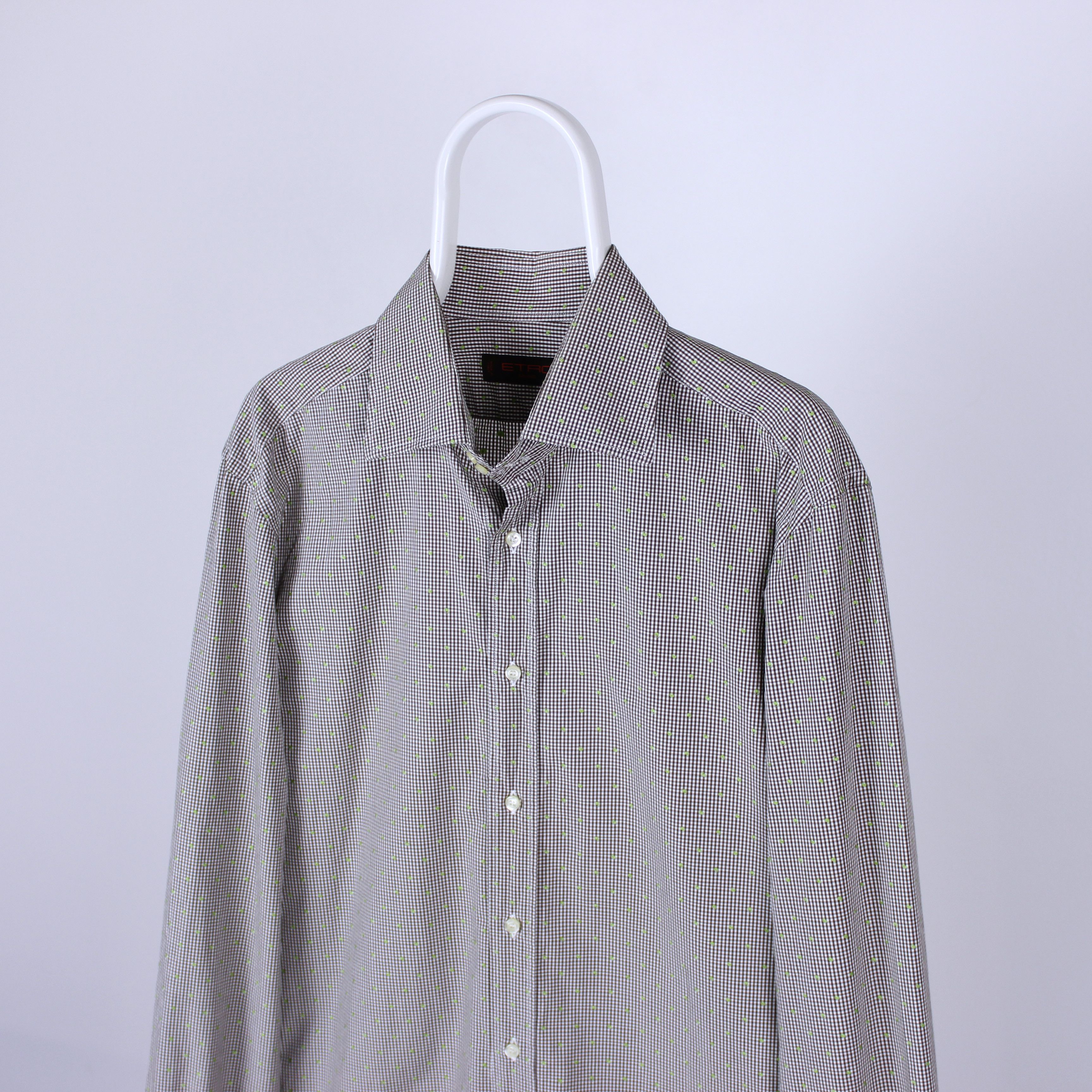 Etro Etro shirt buttons ups L XL multi cotton Size US XL / EU 56 / 4 - 1 Thumbnail