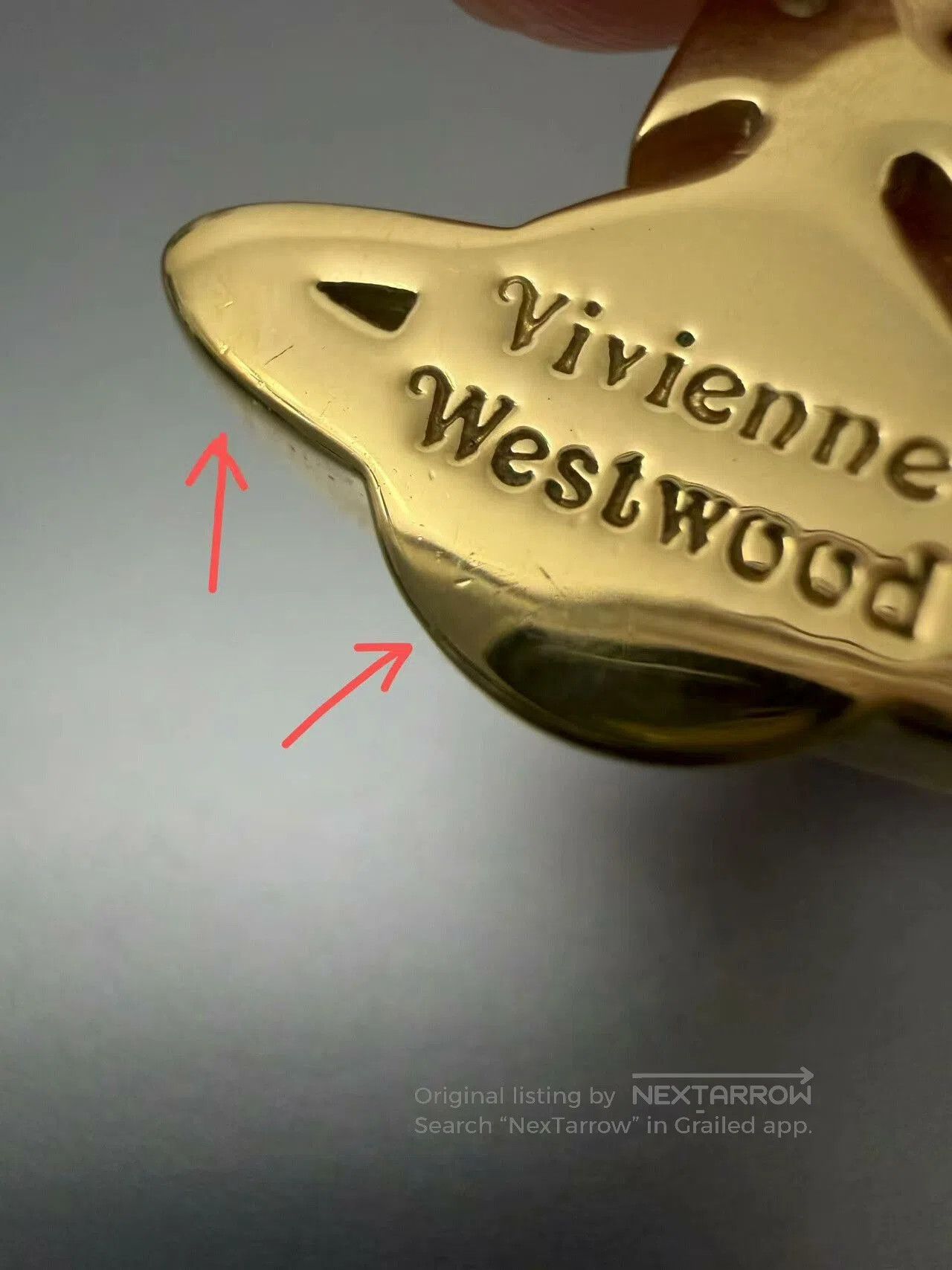 Vivienne Westwood Vivienne Westwood Saturn Necklace. Size ONE SIZE - 4 Thumbnail