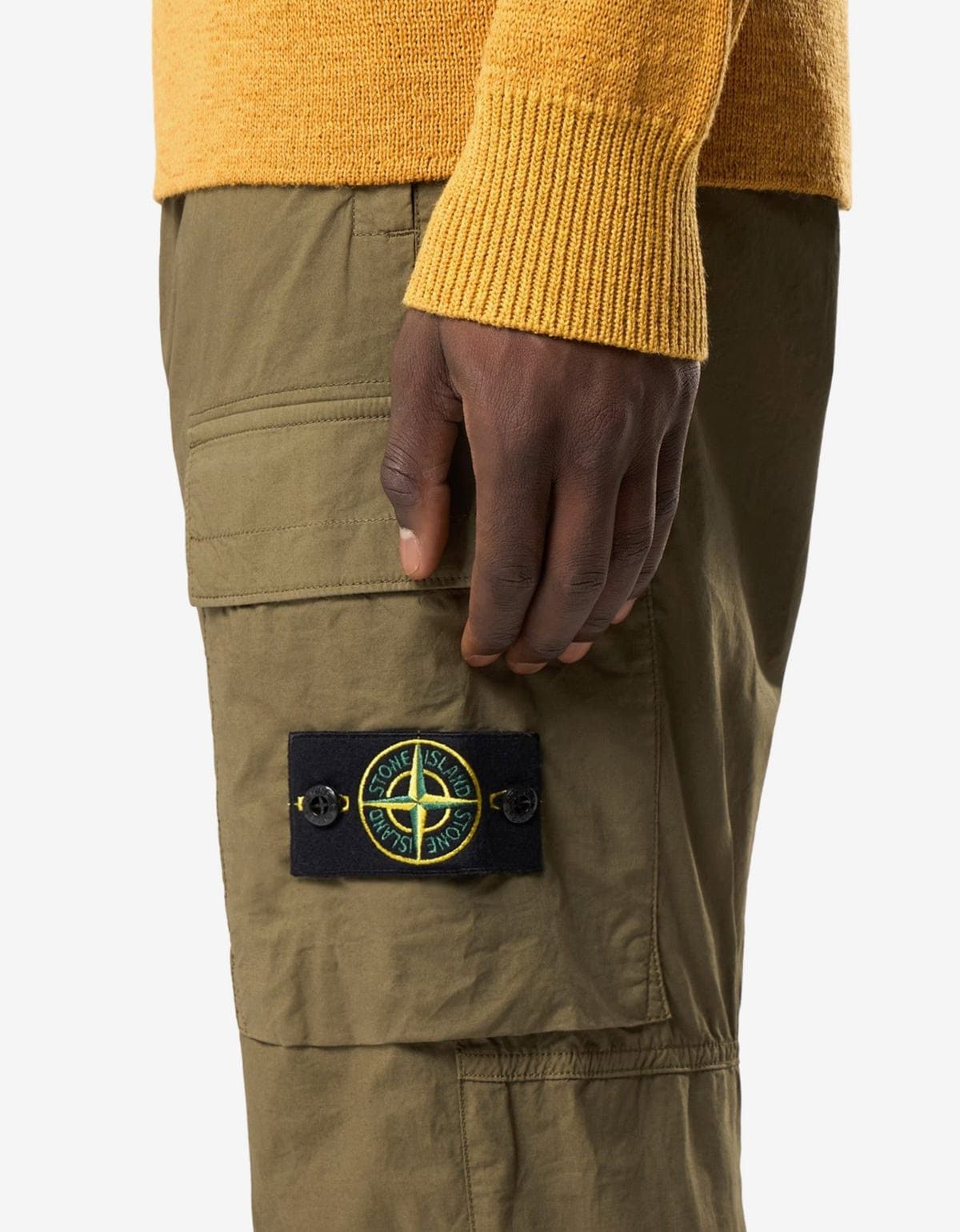 Stone Island Stone Island Military Green Paracadue Trousers Size US 30 / EU 46 - 3 Thumbnail