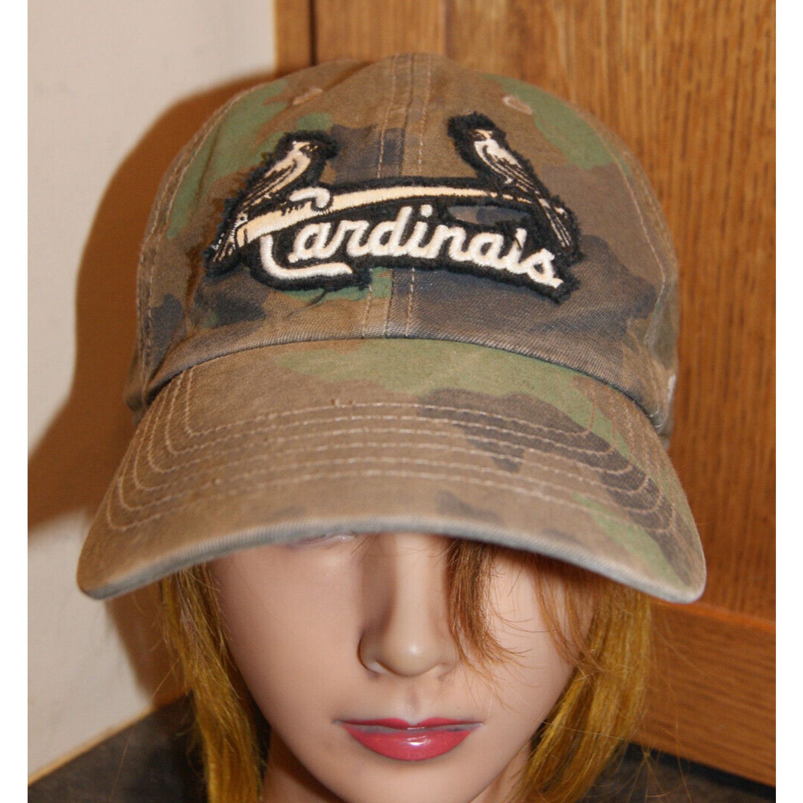 47 St Louis Cardinals Camouflage Camo Strapback Hat Cap 47 Camo Size ONE SIZE - 2 Thumbnail