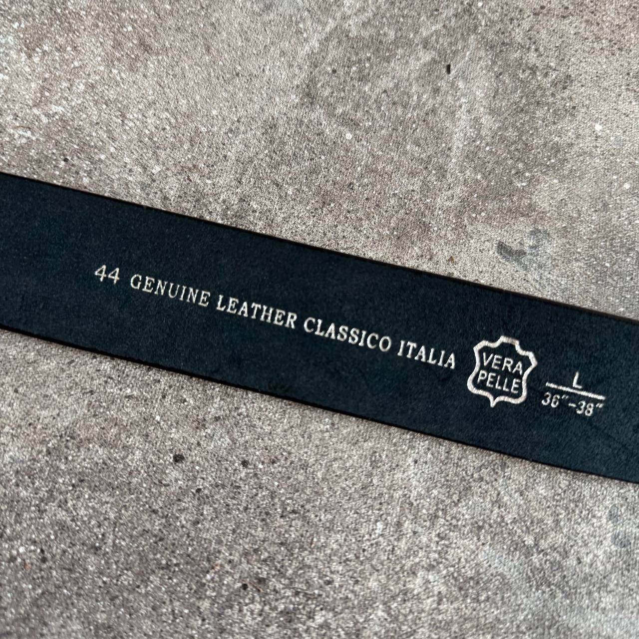20471120 Amazing Y2K Vintage Big Buckle Leather Belt Size ONE SIZE - 7 Thumbnail