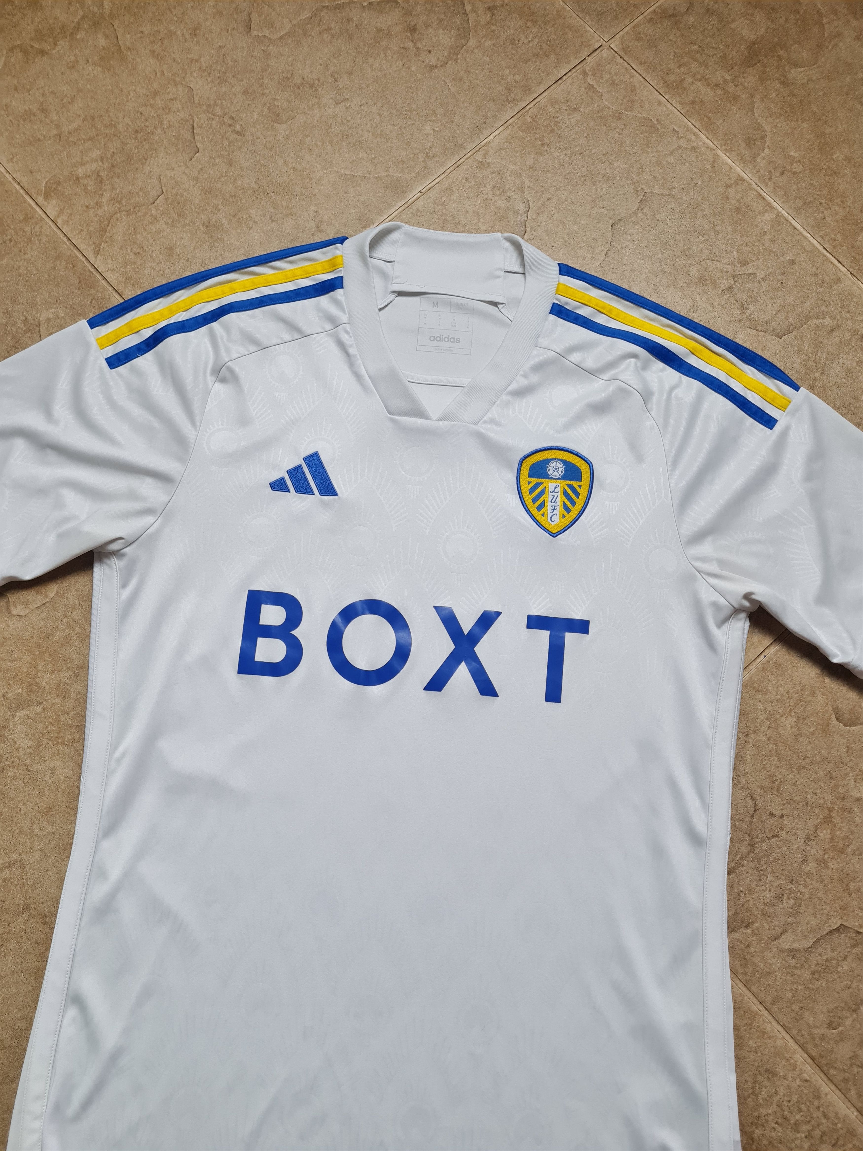 Adidas FOOTBALL SOCCER SHIRT LEEDS UNITED 2023/2024 JERSEY ADIDAS Size US M / EU 48-50 / 2 - 3 Thumbnail