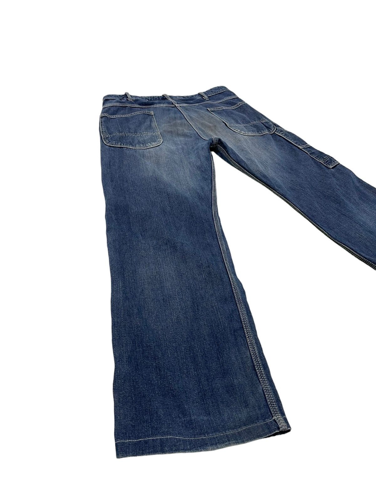 OMNIGOD Carpenter Jeans Omnigod Japan Distress Faded Regular 7🟦3 Size US 34 / EU 50 - 12 Thumbnail