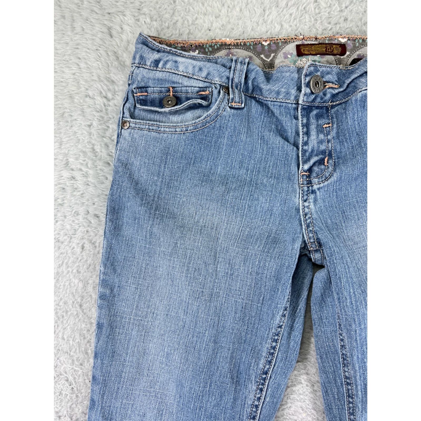 Vintage Zana Di Womens Jeans Bootcut Light Wash Denim 29in Inseam Regular Fit 30 Waist American Vintage 2010s Styles Women Size 32" / US 10 / IT 46 - 6 Thumbnail