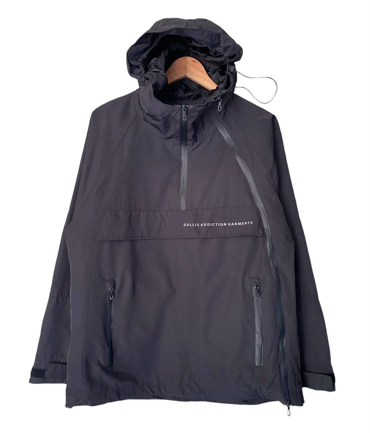 Japanese Brand Gallis Addiction Garment Hoodie Anorak Jacket Size US L / EU 52-54 / 3 - 1 Thumbnail