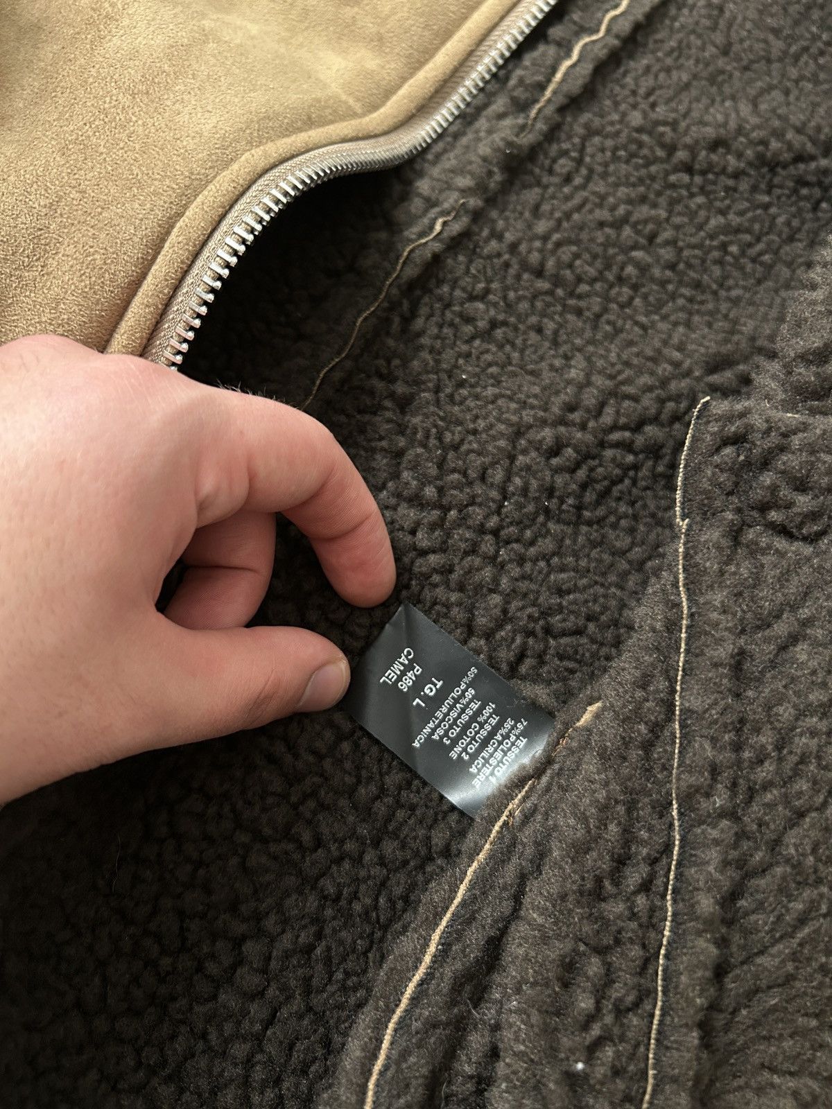 Japanese Brand Nohow Italy designer sherpa jacket mens Size US M / EU 48-50 / 2 - 5 Thumbnail