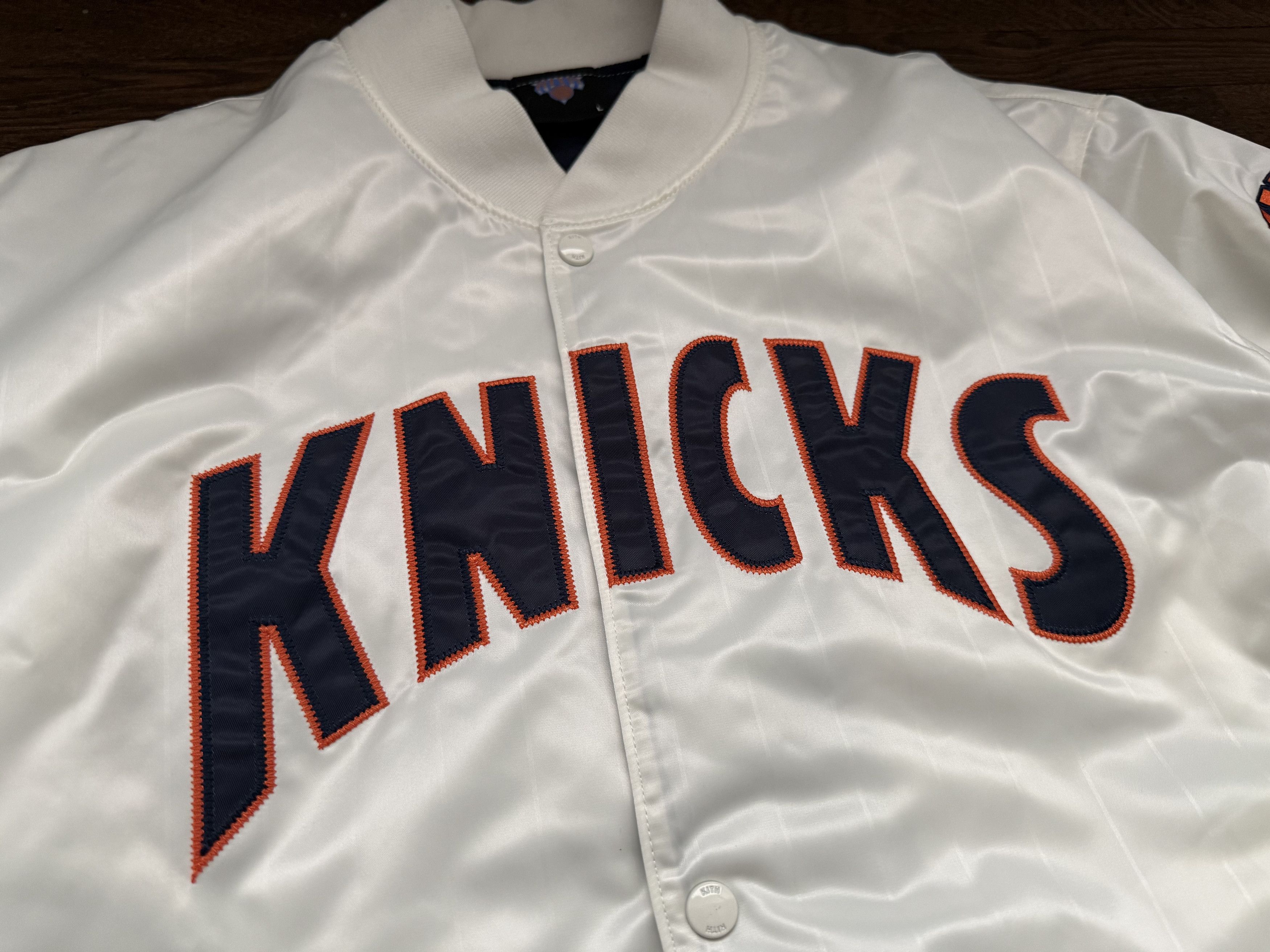 Kith Kith x New York Knicks Satin Bomber Jacket Large $498 Size US L / EU 52-54 / 3 - 6 Thumbnail
