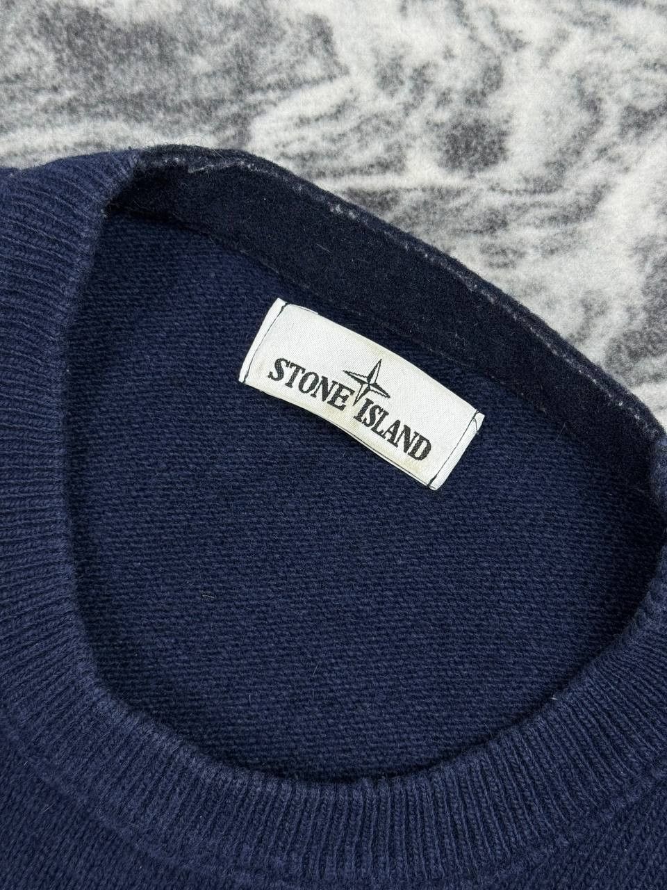 Stone Island Vintage Stone Island Knit Sweater Pullover Wool Size US XL / EU 56 / 4 - 3 Thumbnail