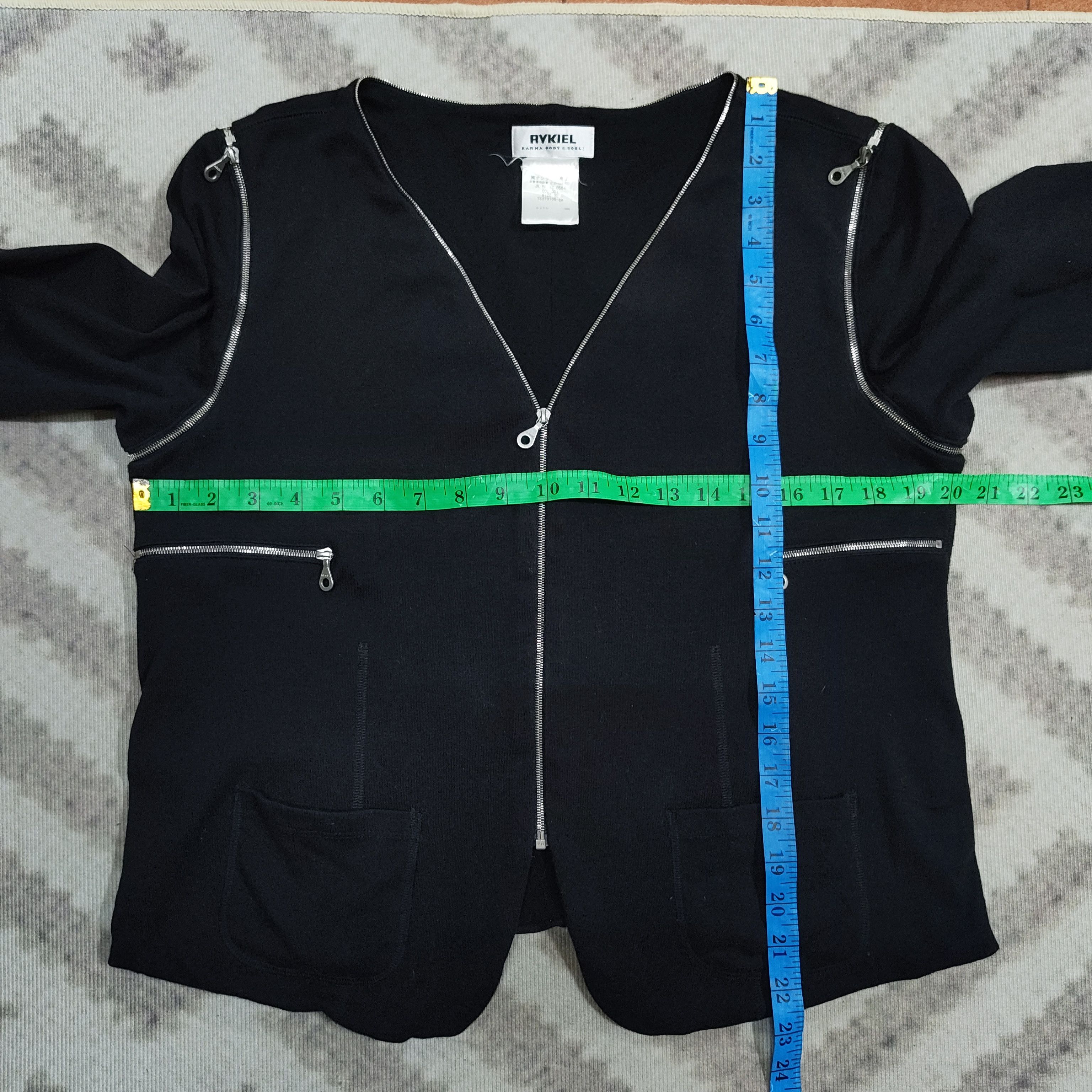 Sonia Rykiel RYKIEL Seditionary Full Zip Sweater Size S / US 4 / IT 40 - 8 Thumbnail