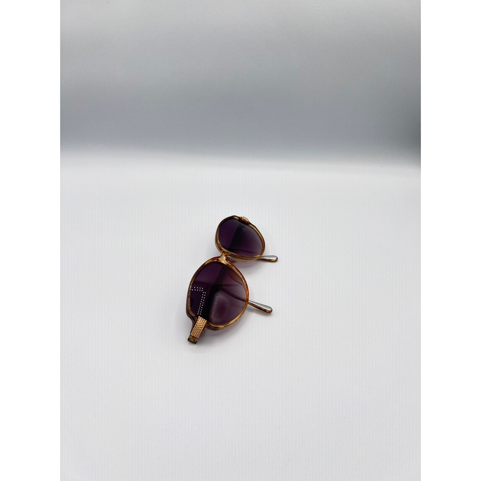 Dior NOS Christian Dior Vintage 70s Brown and Gold Sunglasses Size ONE SIZE - 4 Thumbnail