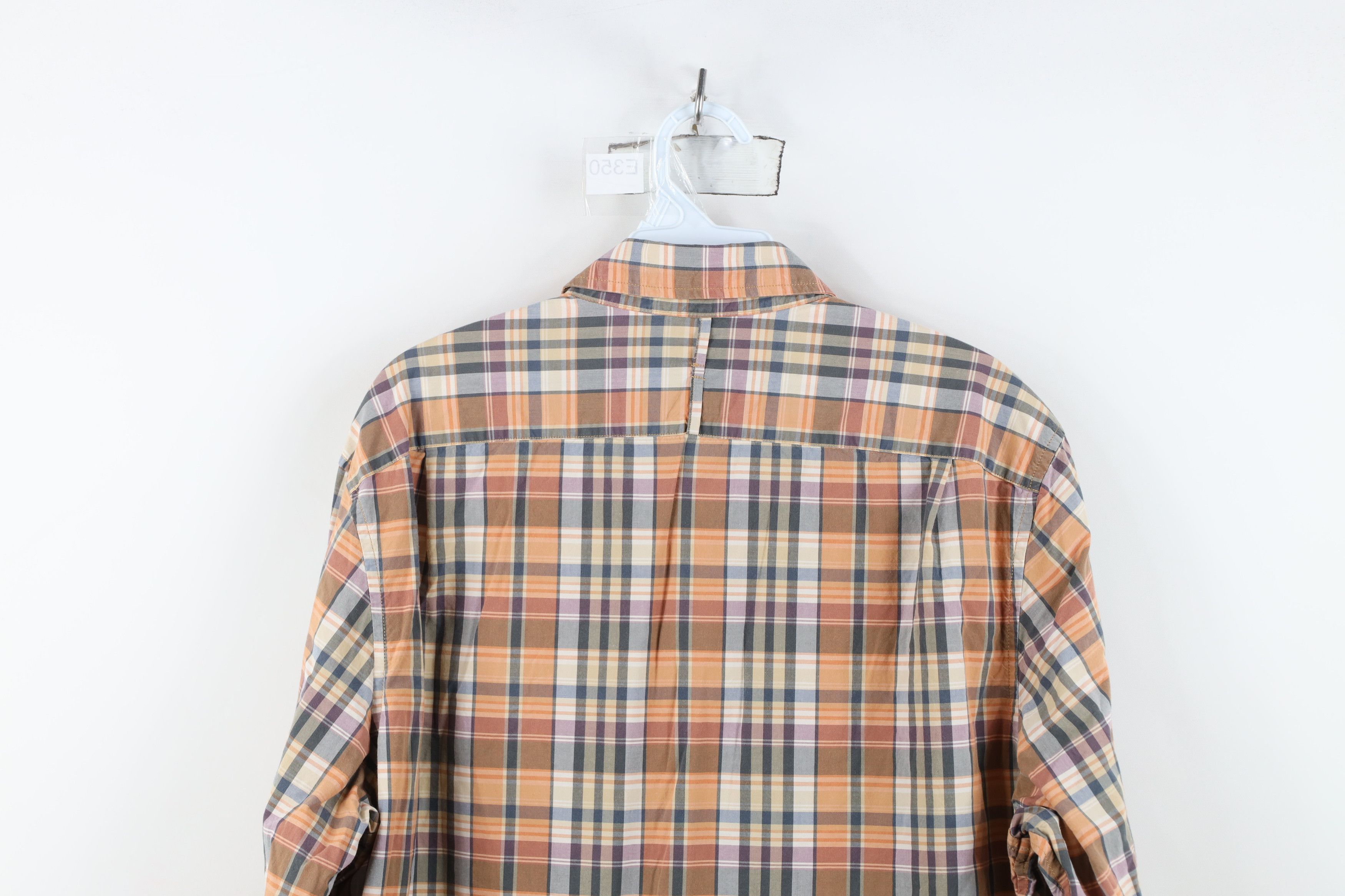 Banana Republic Y2K Banana Republic Pocket Collared Button Shirt Plaid Size US L / EU 52-54 / 3 - 11 Thumbnail