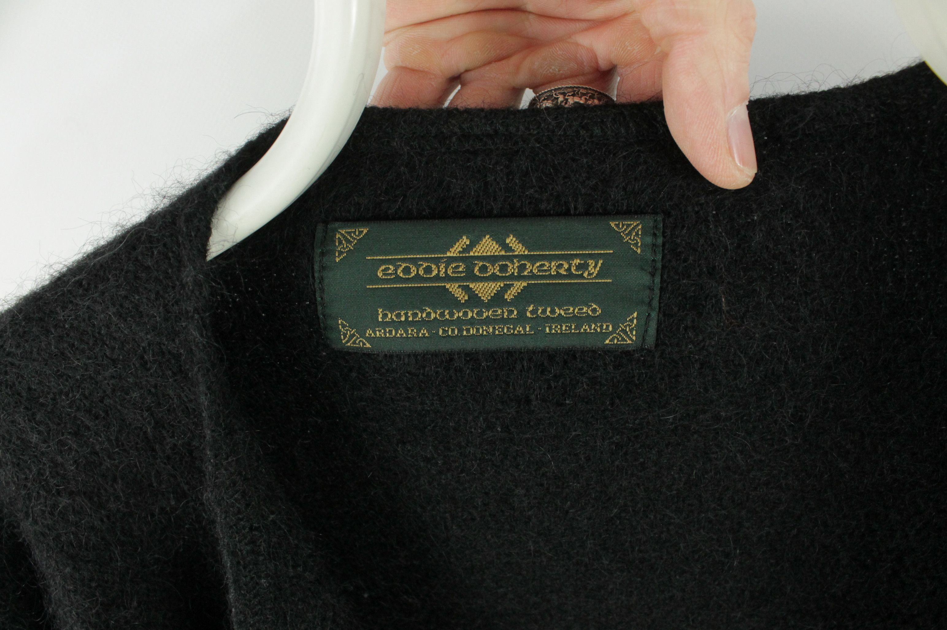 Other Eddie Doherty Tweed Handwoven Lagenlook Cape Coat Size ONE SIZE - 3 Thumbnail