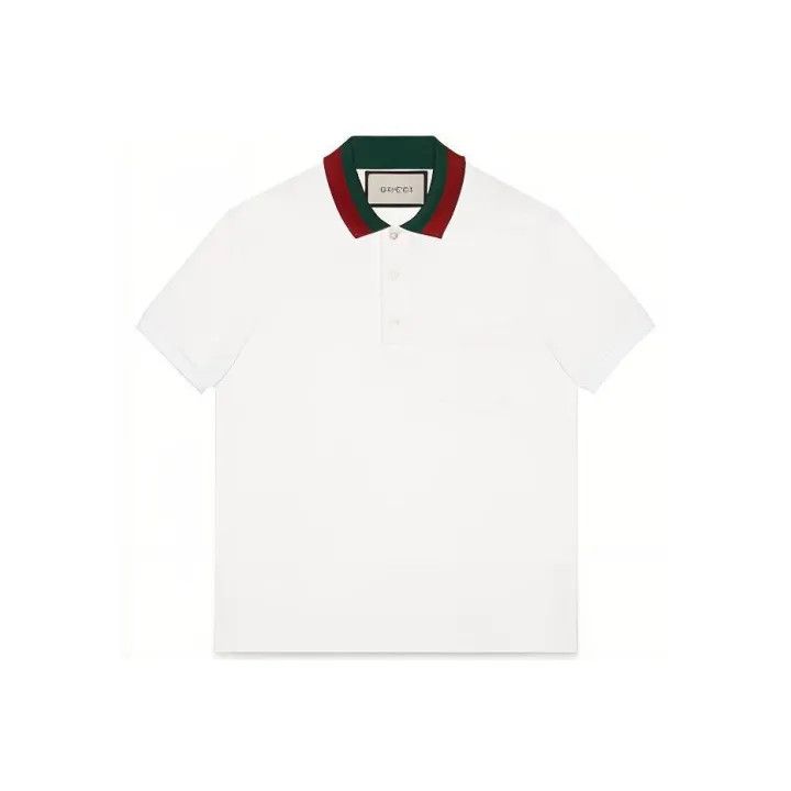Gucci Gucci Striped Short Sleeve Polo Shirt Size US M / EU 48-50 / 2 - 1 Thumbnail