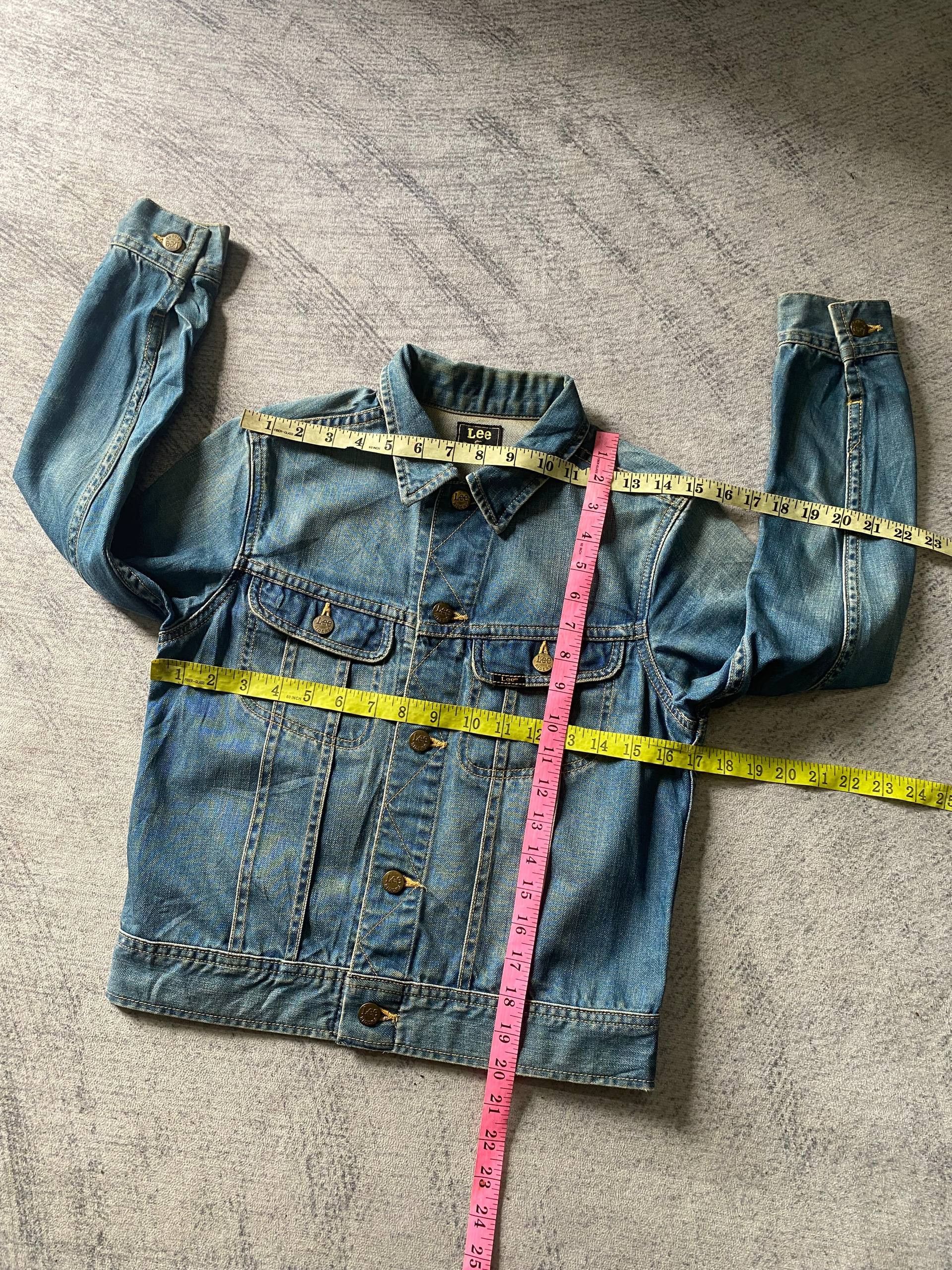 Lee Rare!!! Lee For Rosso Denim Trucker Jacket Size XS / US 0-2 / IT 36-38 - 10 Thumbnail