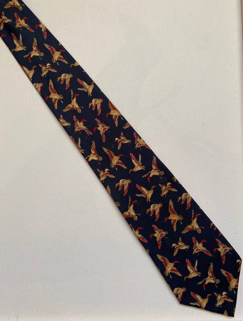 Salvatore Ferragamo SALVATORE FERRAGAMO MEN'S TIE TIE VINTAGE Size ONE SIZE - 3 Thumbnail