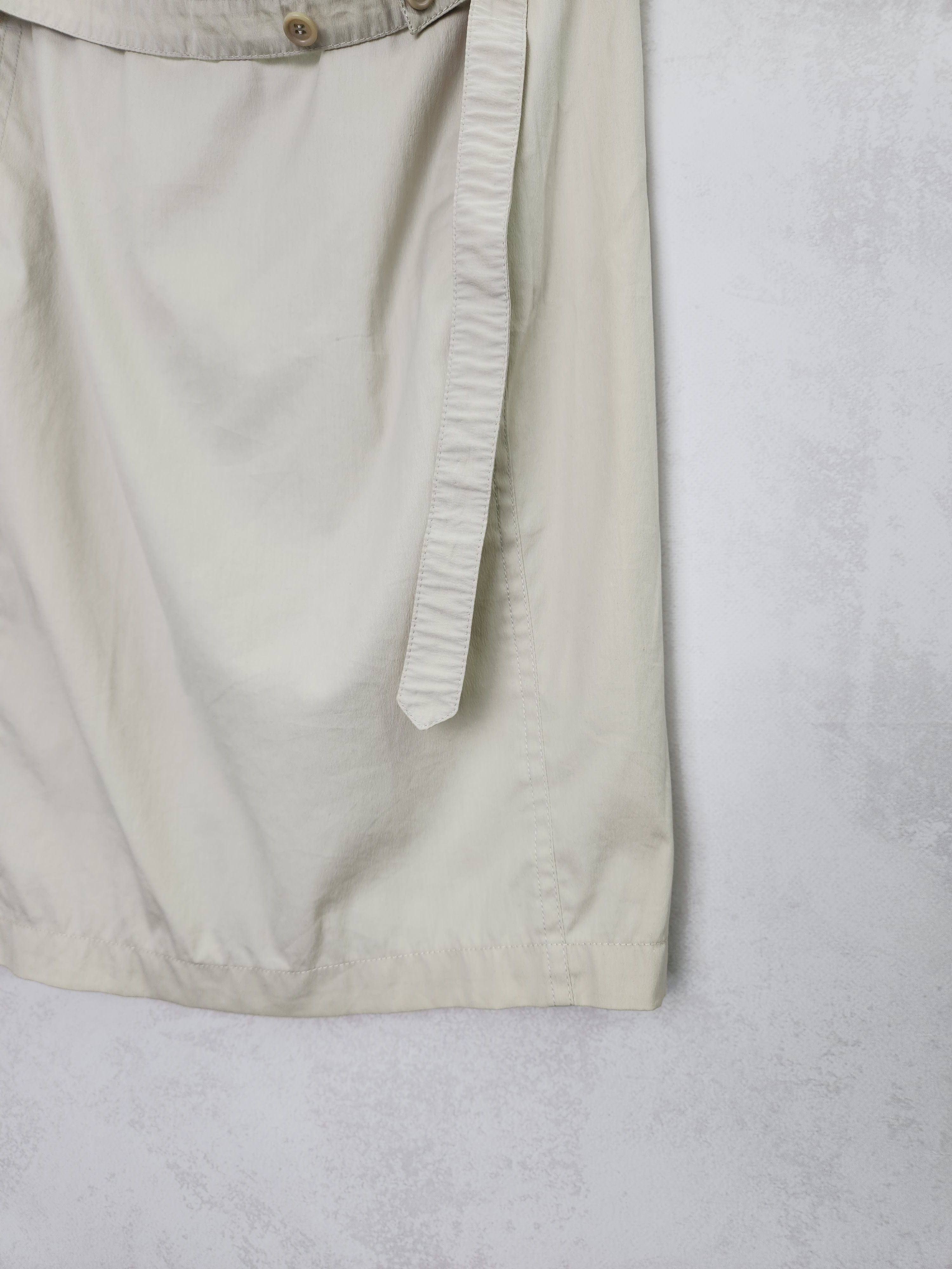 Prada Prada A line beige skirt size 42 Size 28" / US 6 / IT 42 - 2 Thumbnail