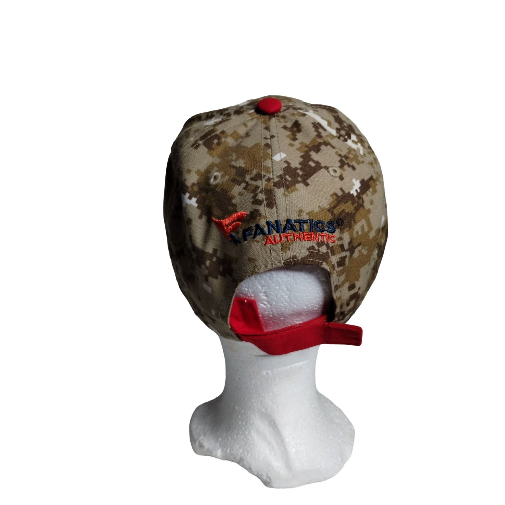 Other Texas Rangers Red & Camo Fanatics Authentic Adjustable Ball Size ONE SIZE - 6 Thumbnail