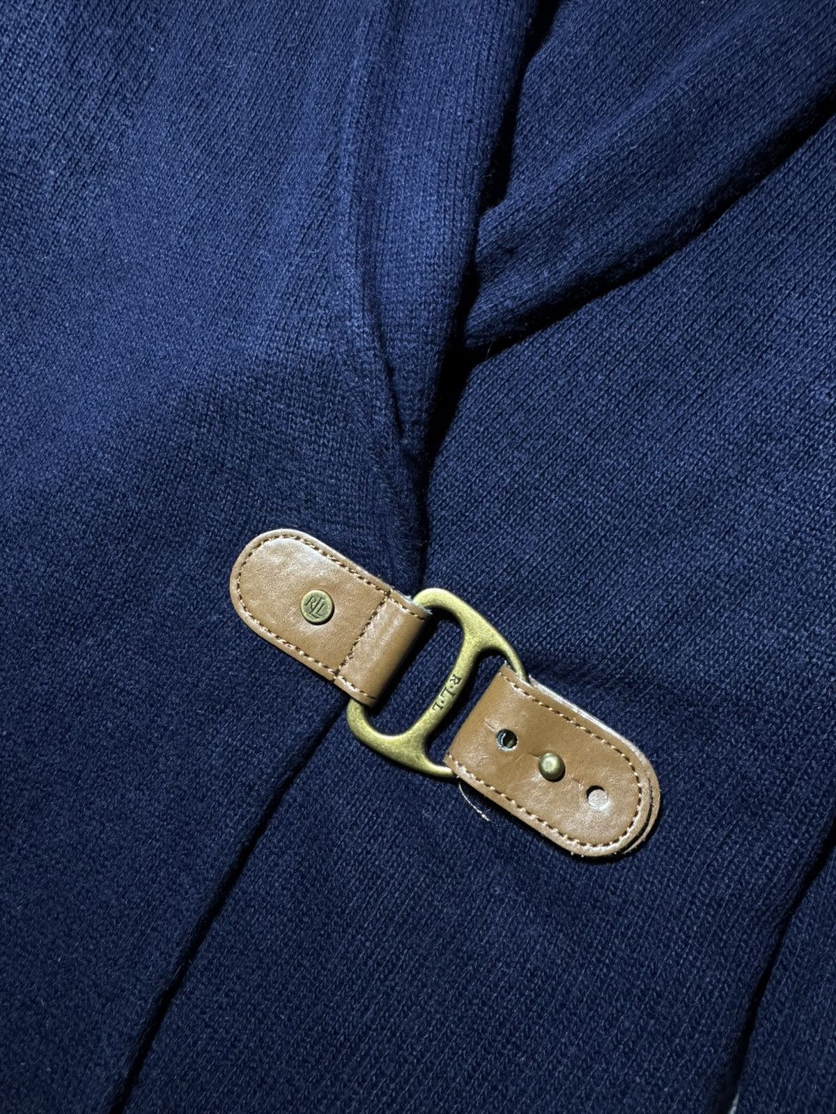 Polo Ralph Lauren × Vintage Polo Ralph Lauren Vintage Wool Sweater Cardigan Green Label Size S / US 4 / IT 40 - 4 Thumbnail