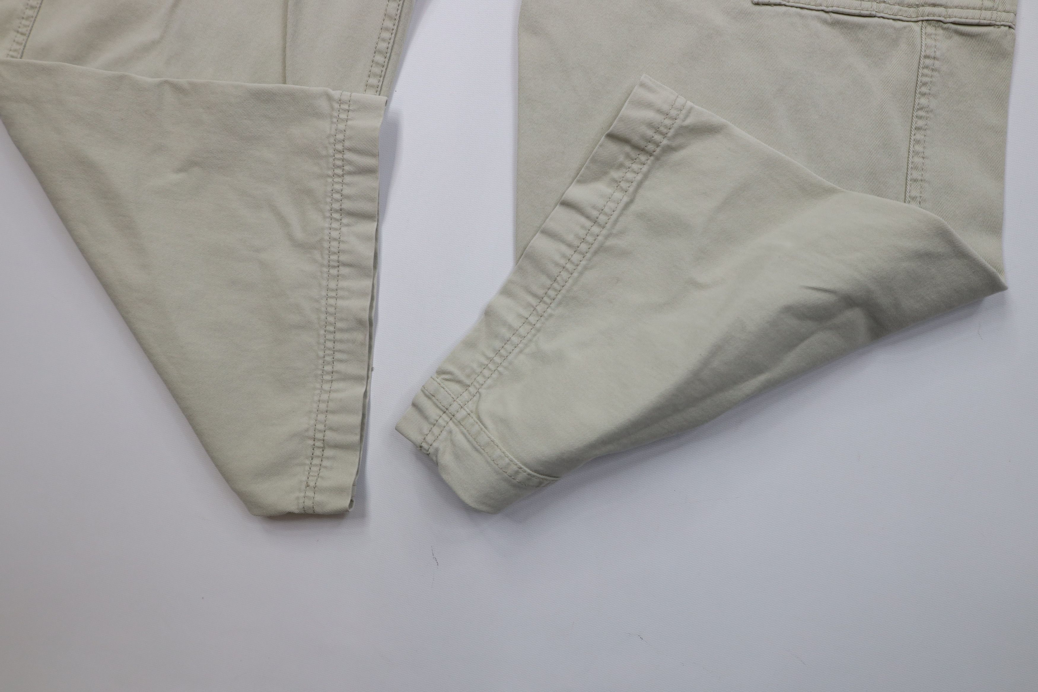 Levi's Vintage Y2K Levis Fit Wide Leg Cargo Pants Beige Cotton Size US 36 / EU 52 - 6 Thumbnail