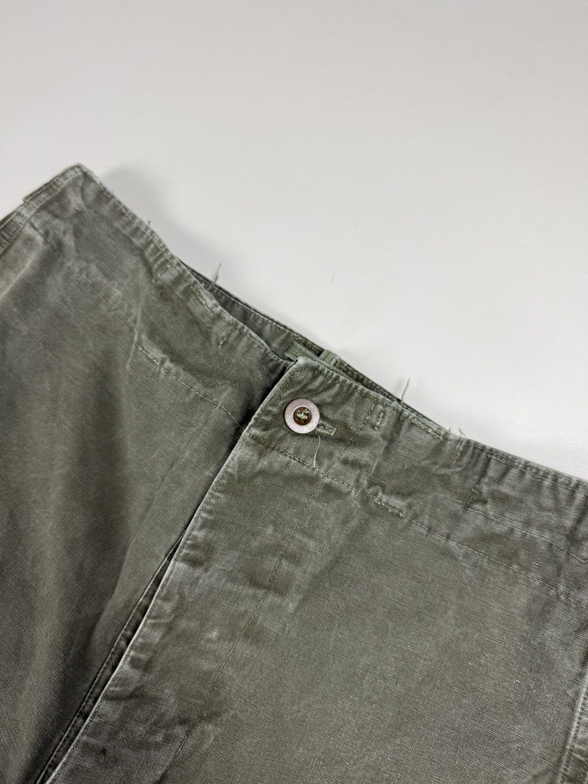Vintage 950s Belgian Army A.M. Seynaeve Cargo Trousers Pants Size US 30 / EU 46 - 12 Thumbnail