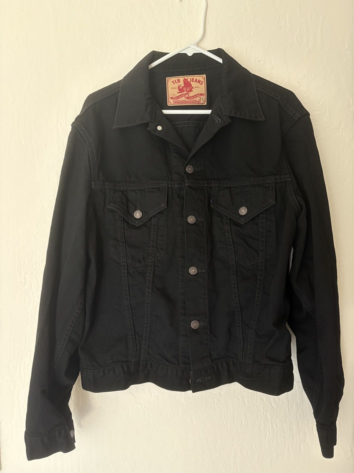 TCB Jeans TCB Black Type 3 Size US M / EU 48-50 / 2 - 1 Thumbnail