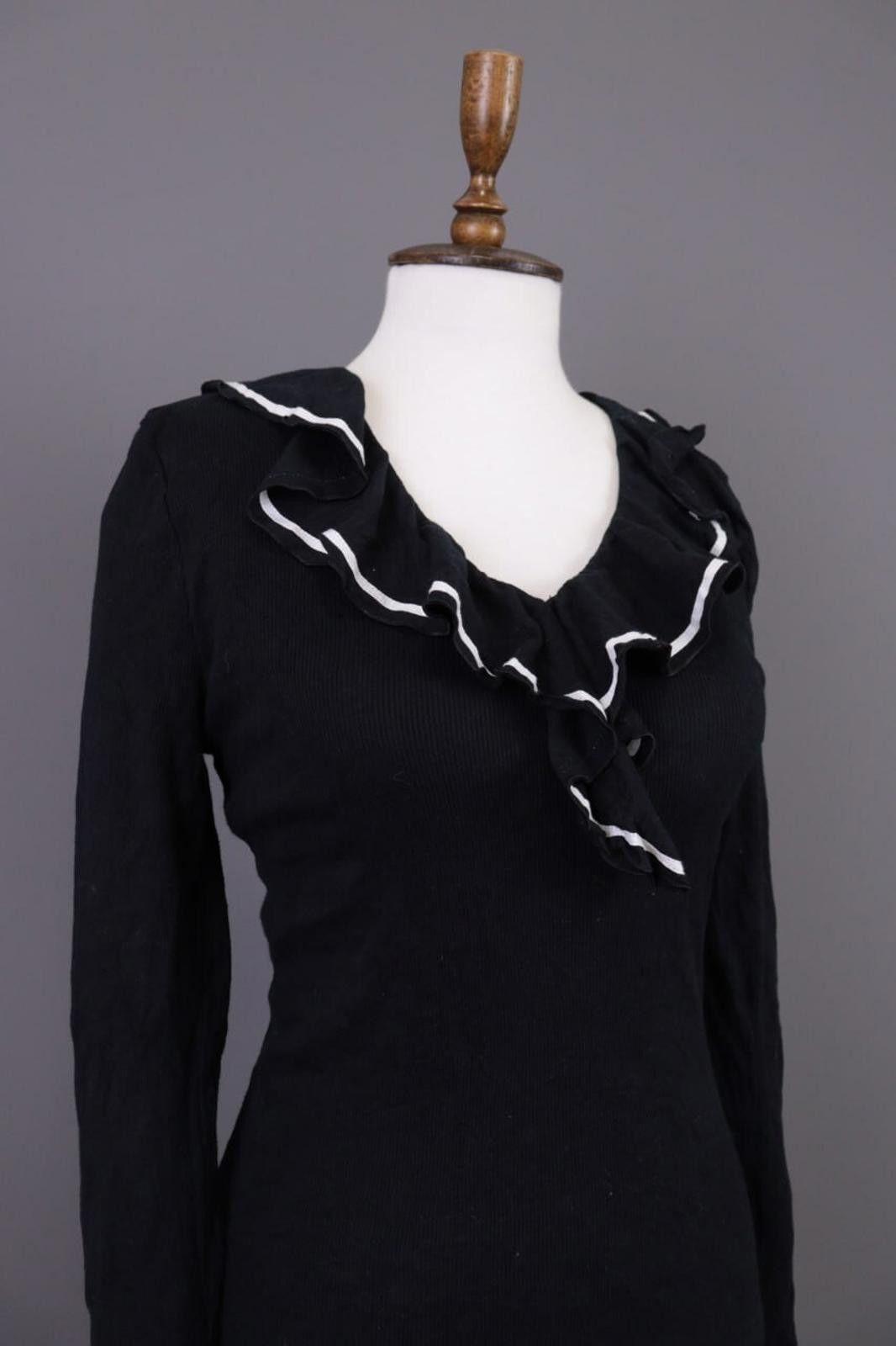 Lauren Ralph Lauren Lauren Ralph Lauren Black Long Sleeve Top Shirt Size XS Size XS / US 0-2 / IT 36-38 - 5 Thumbnail