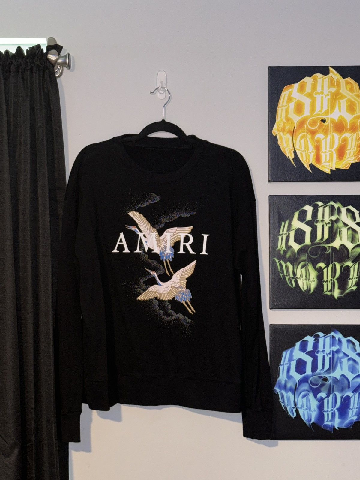 Amiri Amiri Heron Sweater Size US S / EU 44-46 / 1 - 1 Thumbnail