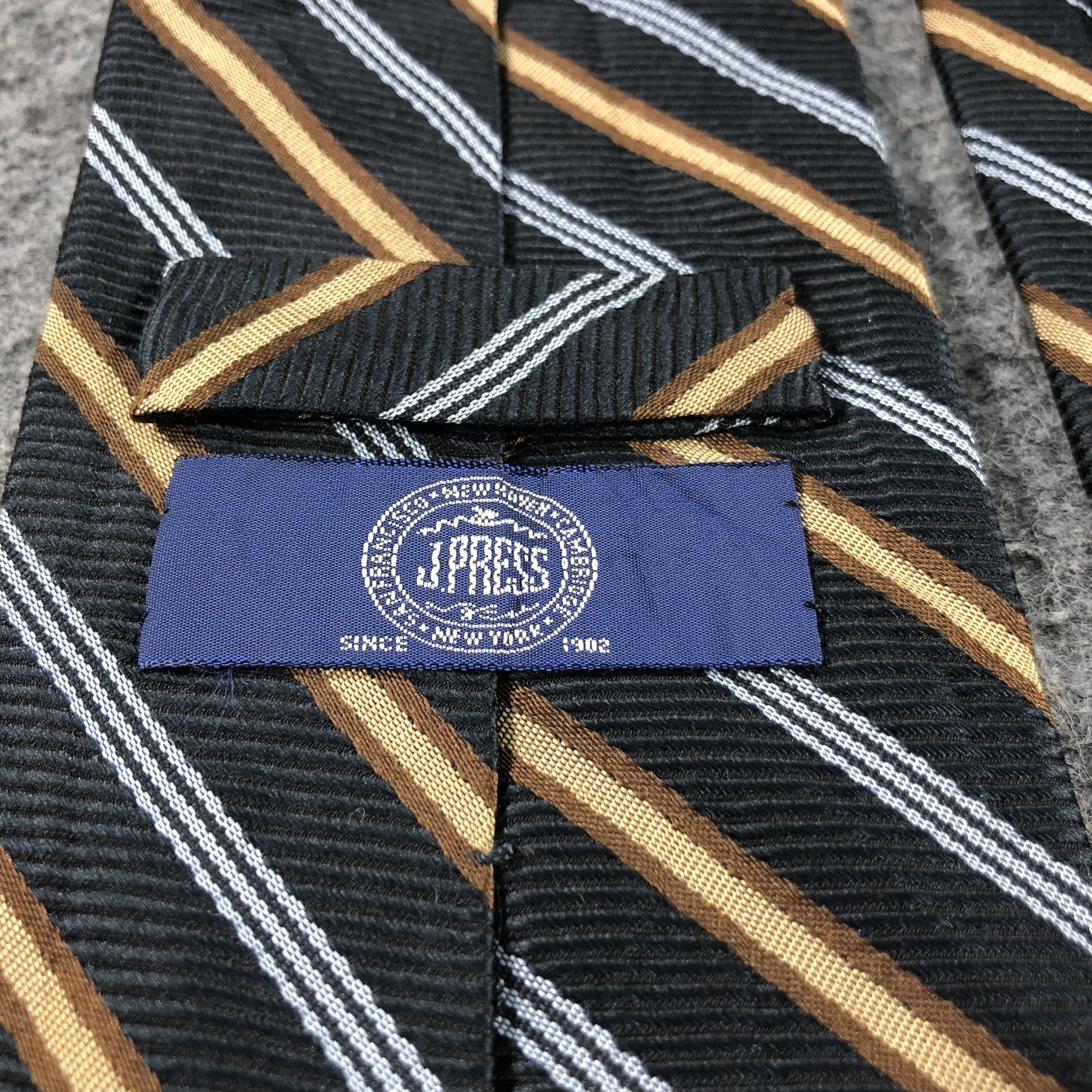 J. Press × Vintage J. Press Silk Neck Ties Bowtie Cravat T47 Size ONE SIZE - 3 Thumbnail