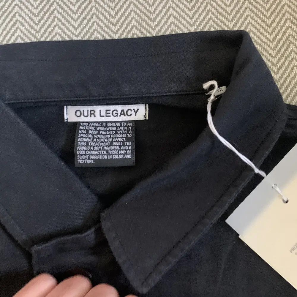 Our Legacy Our Legacy BUTA BLOUSON Washed Black 52 Size US M / EU 48-50 / 2 - 4 Thumbnail