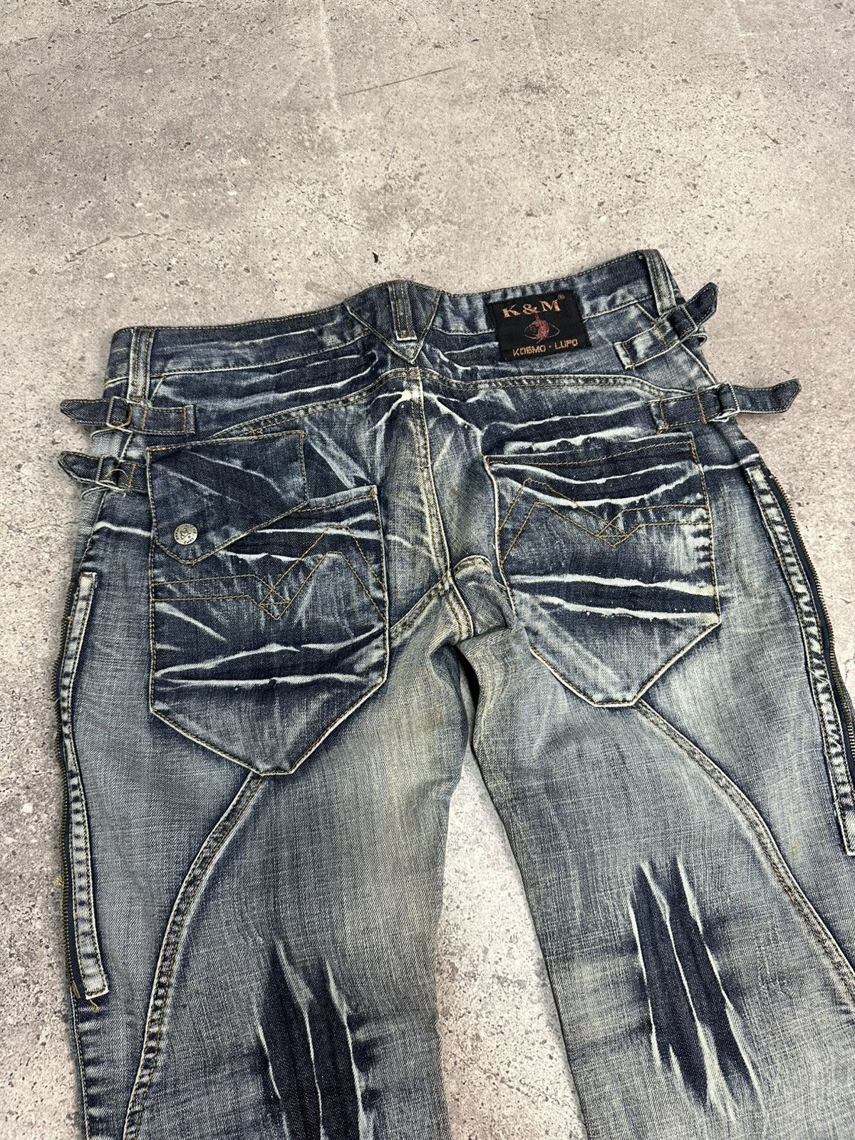 Other Vintage Junya Watanabe Balenciaga Style Denim Jeans Y2K Size US 34 / EU 50 - 11 Thumbnail