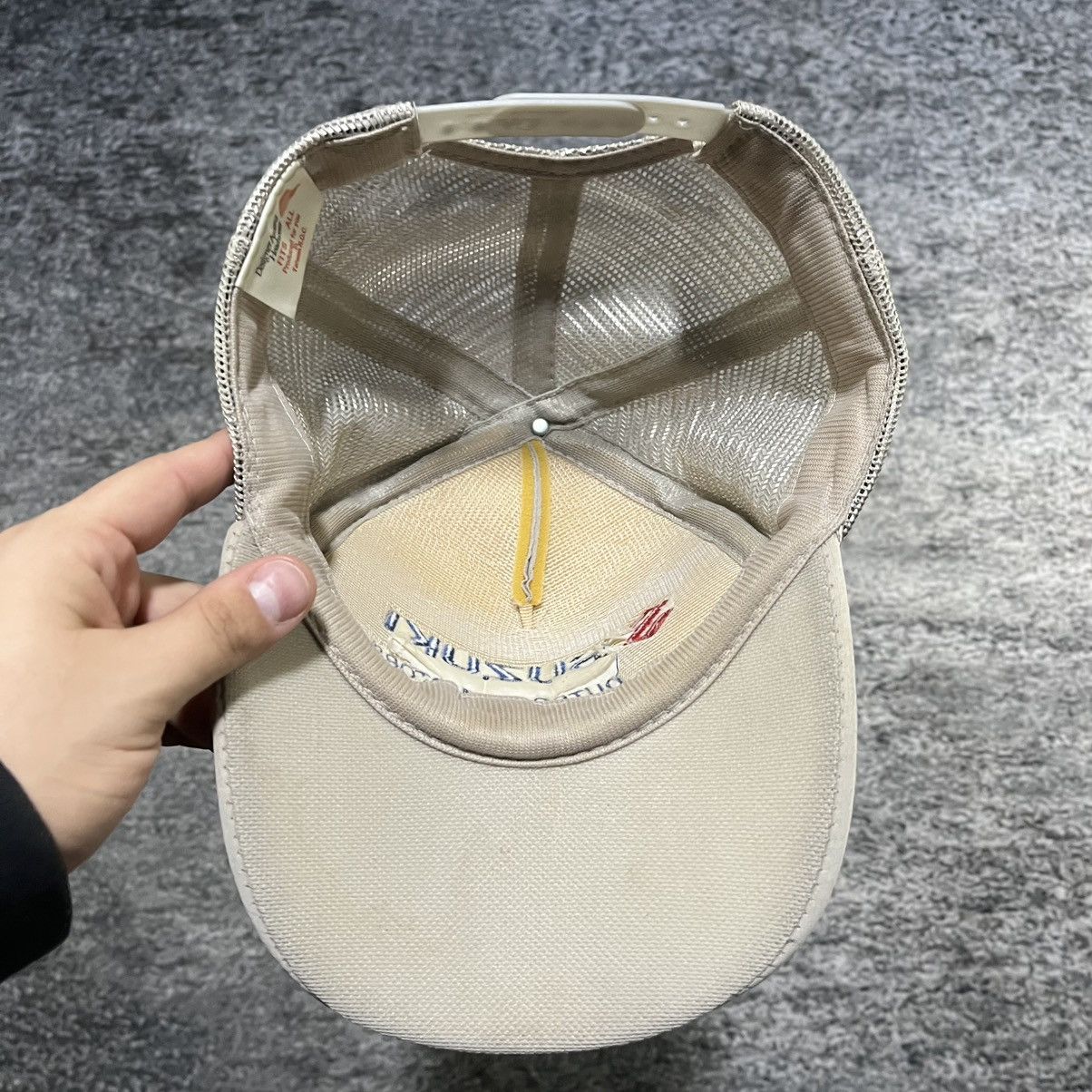 Vintage VINTAGE 90s SUZUKI OUTBOARD MOTOR SNAPBACK TRUCKER HAT Size ONE SIZE - 4 Thumbnail