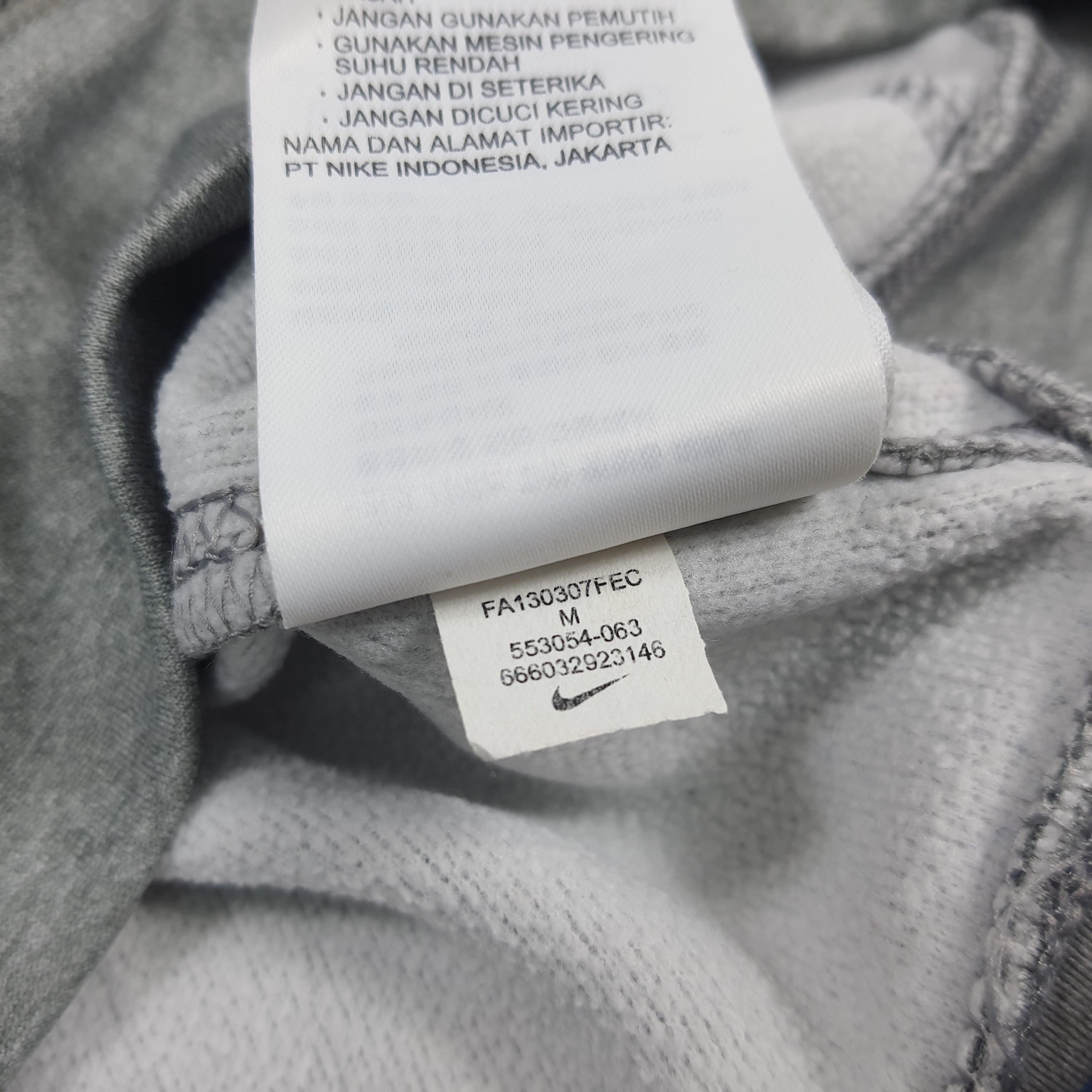 Nike Vintage Nike SHADO Baseball Gray Hoodie C296N2 Size US M / EU 48-50 / 2 - 9 Thumbnail