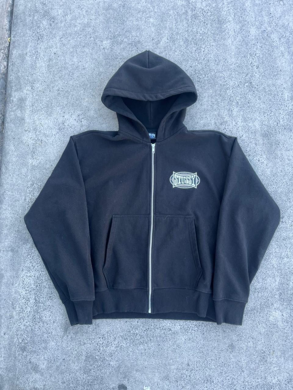 Stussy Champion oval zip hoodie Size US M / EU 48-50 / 2 - 1 Thumbnail