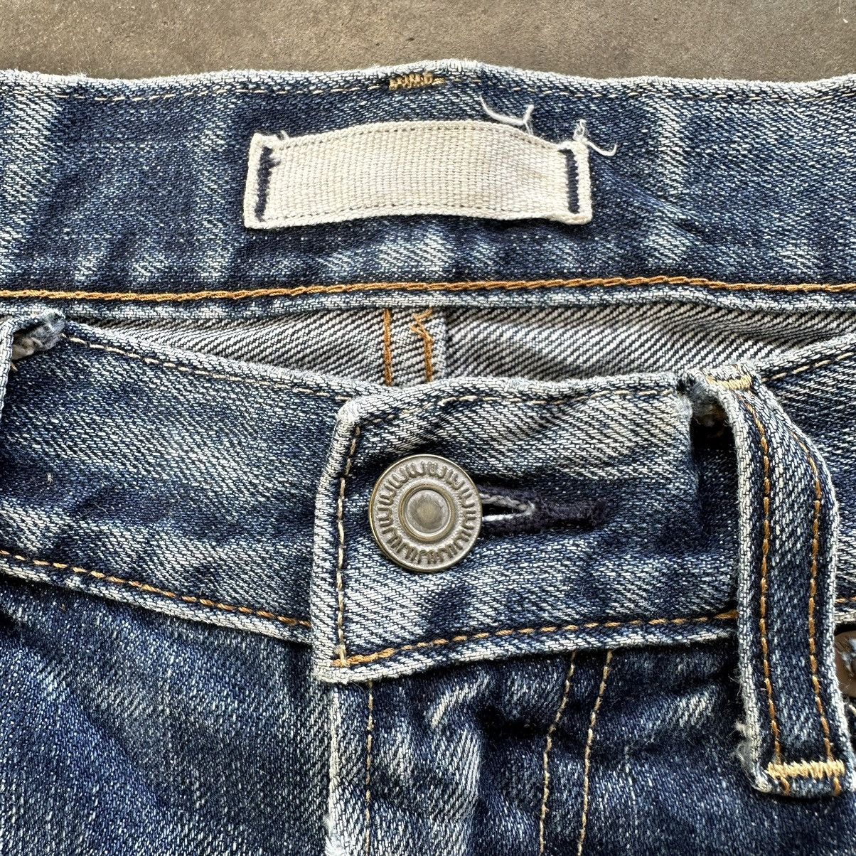 Japanese Brand Vintage Japanese Jean Distressed Denim Faded Pant W28 Size US 28 / EU 44 - 6 Thumbnail