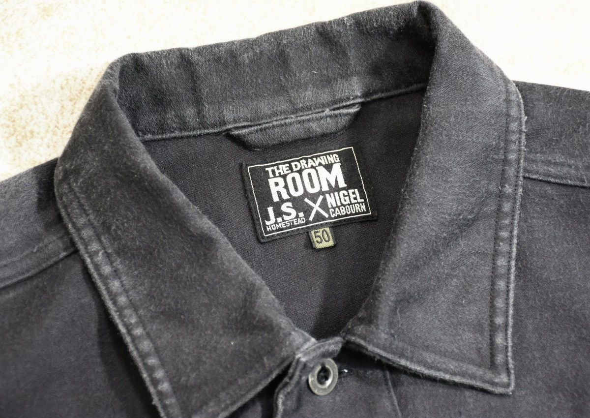 Nigel Cabourn Nige Cabourn x J.S.homestead Flannel Shirt Size US L / EU 52-54 / 3 - 3 Thumbnail