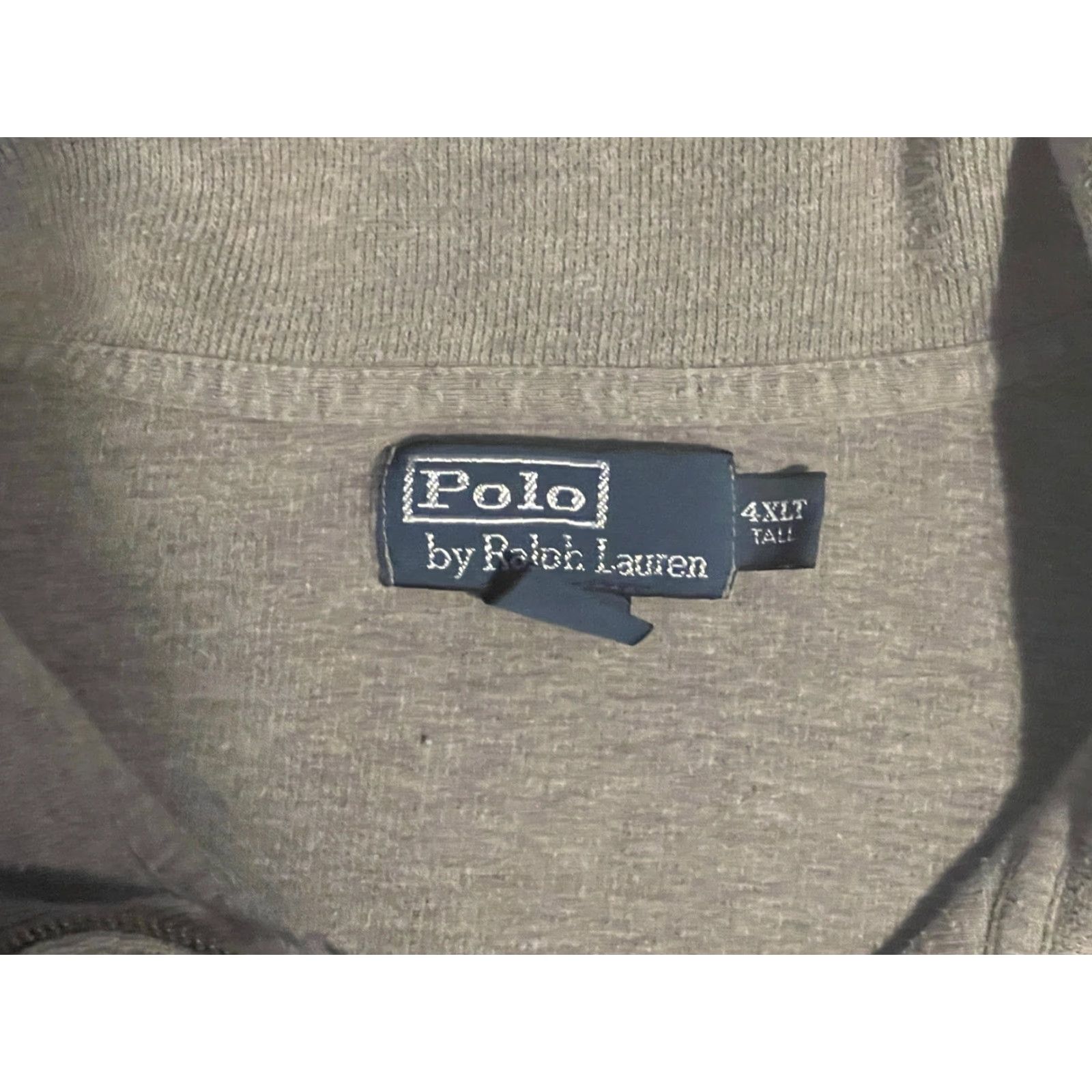 Polo Ralph Lauren Polo Ralph Lauren Sweater 1/4 Zip Knit Cotton Gray Tall 4XLT Men Size US XXL / EU 58 / 5 - 4 Thumbnail