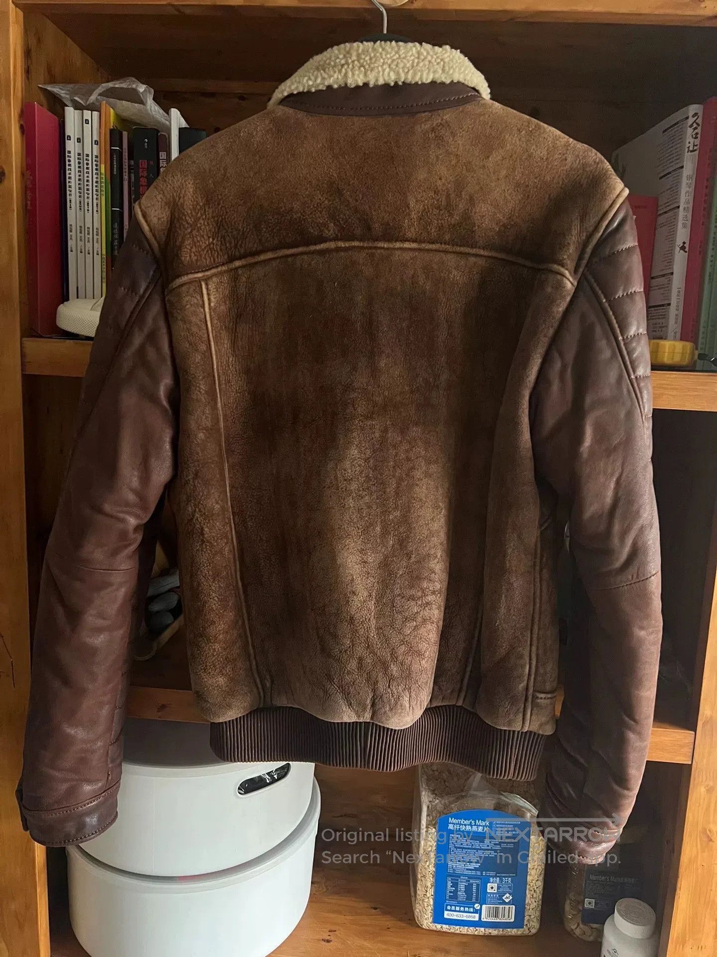 Japanese Brand Vintage Turkish Leather Motorcycle Jacket. Size US L / EU 52-54 / 3 - 4 Thumbnail