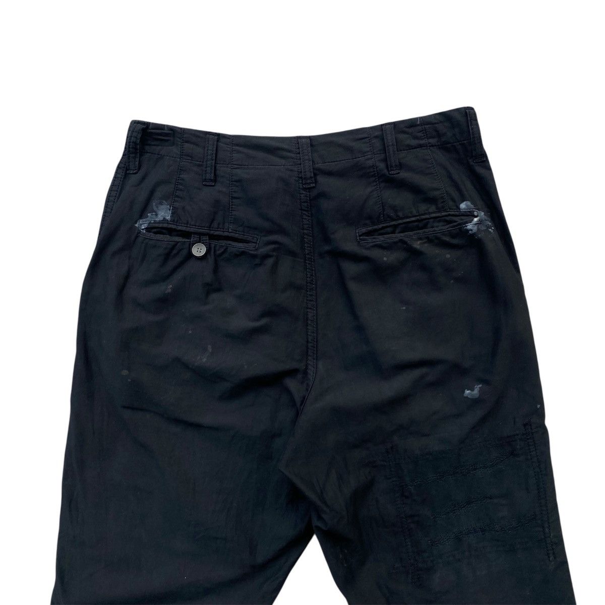Maison MIHARA YASUHIRO Mihara Yasuhiro Paint Splatter Distressed Decorative Stitch Size US 32 / EU 48 - 7 Thumbnail