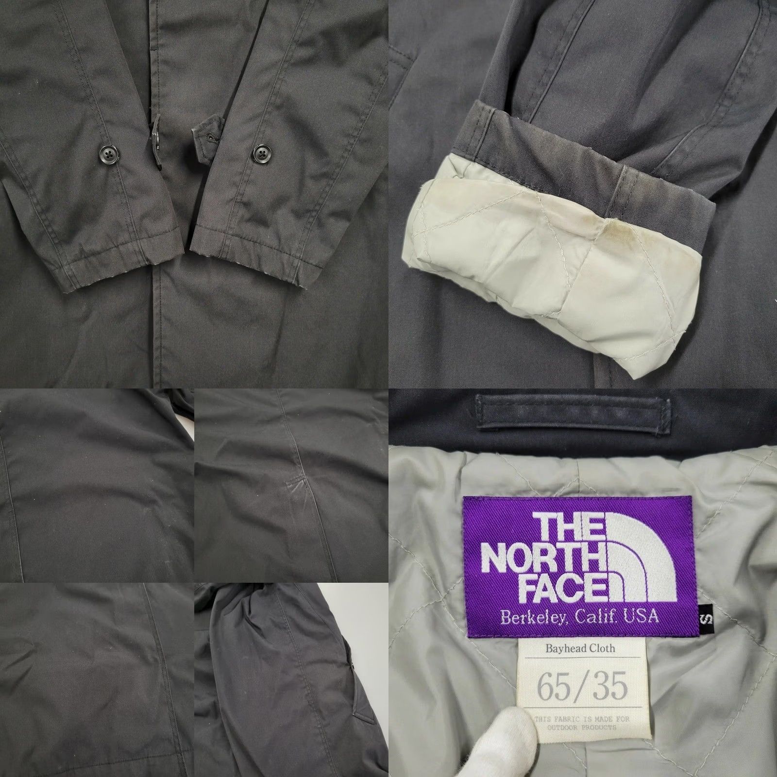 The North Face Purple Label THE NORTH FACE PURPLE LABEL Coat Mens S Black BAYHEAD CLOTH BAL COLLAR MEN SIZE USED Size US S / EU 44-46 / 1 - 8 Thumbnail