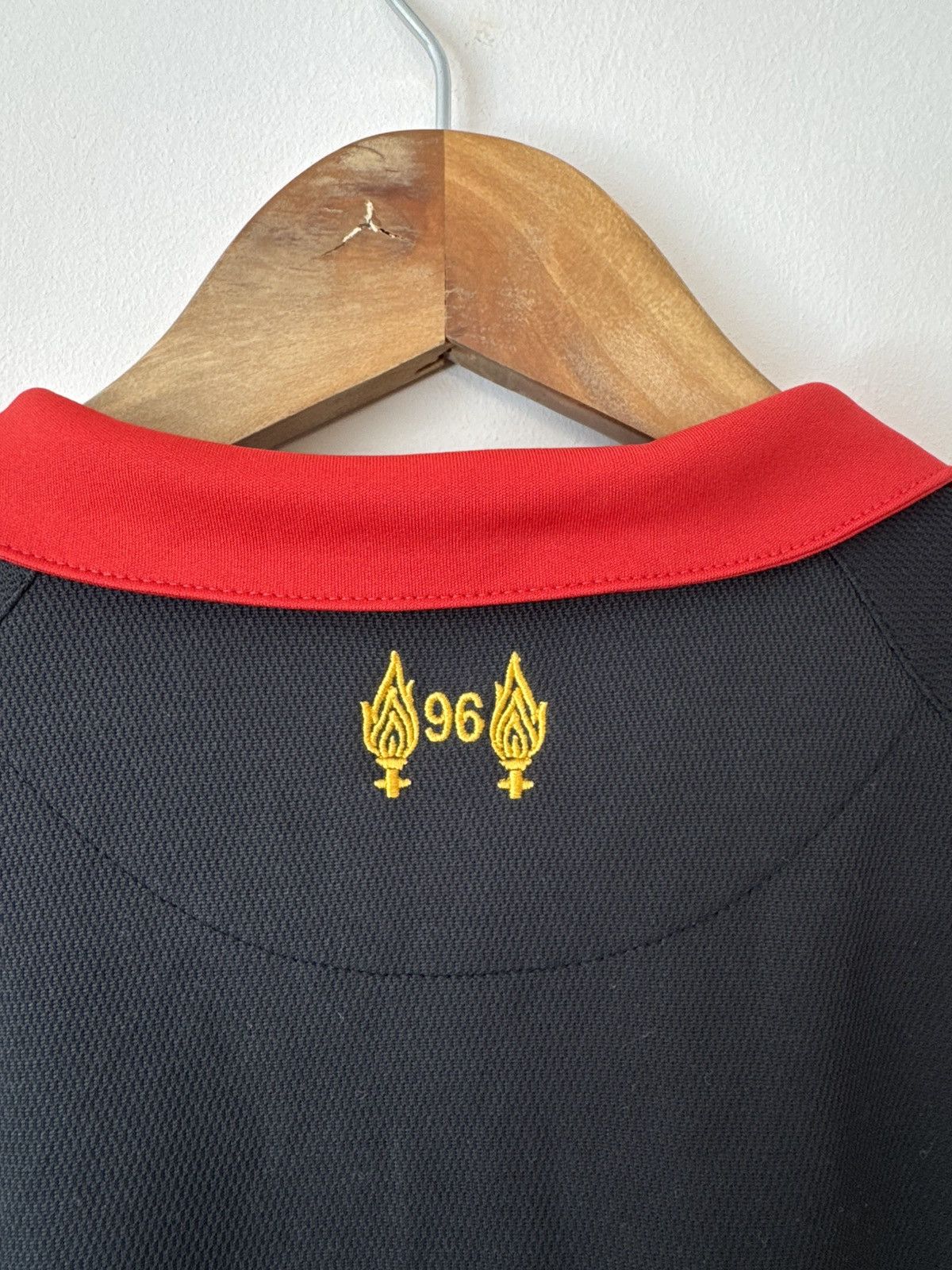 Warrior Liverpool 2014-2015 Third Soccer Longsleeve Jersey Shirt Kit Size US L / EU 52-54 / 3 - 11 Thumbnail